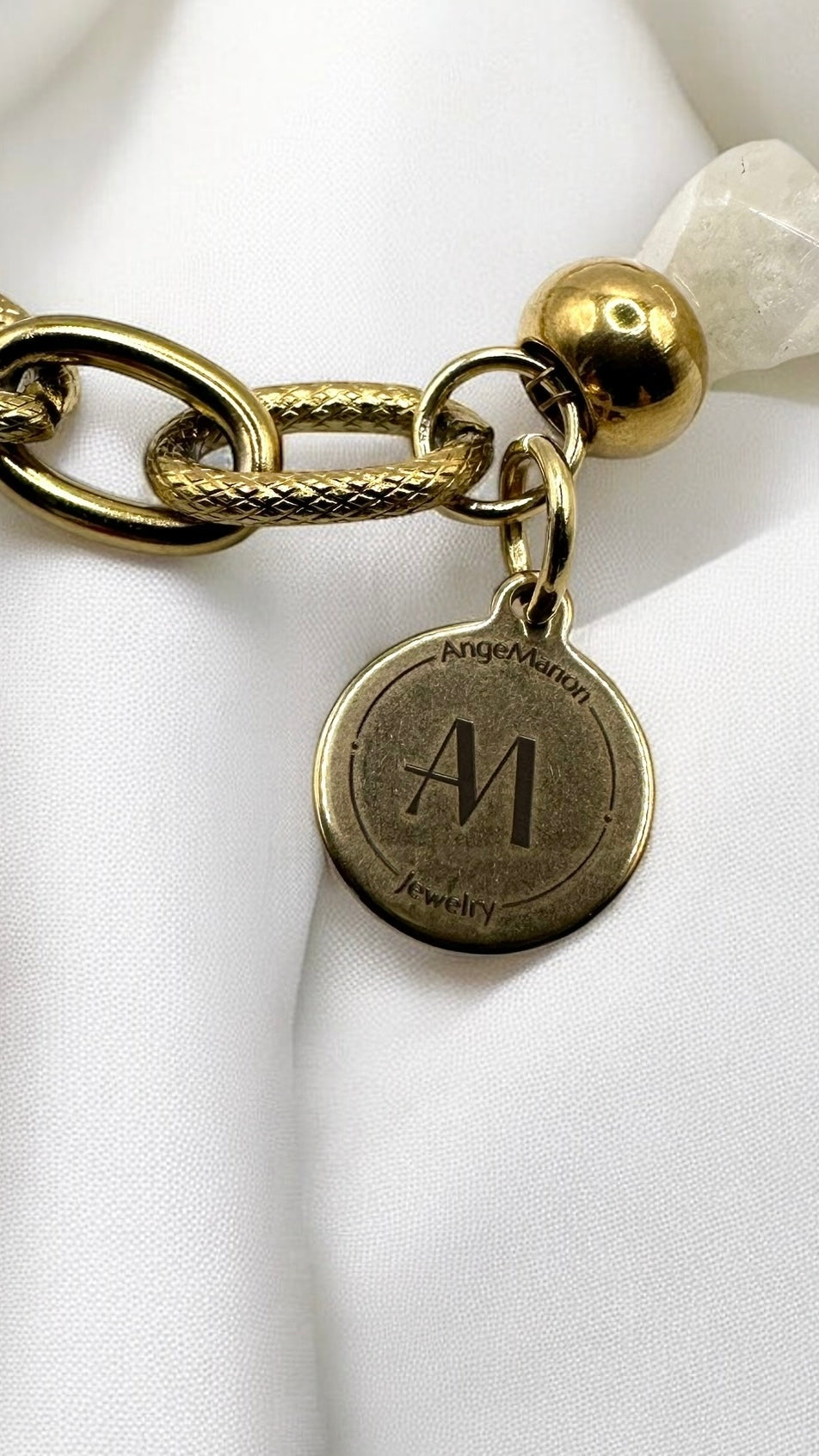 Armband Citrin and Gold AMA