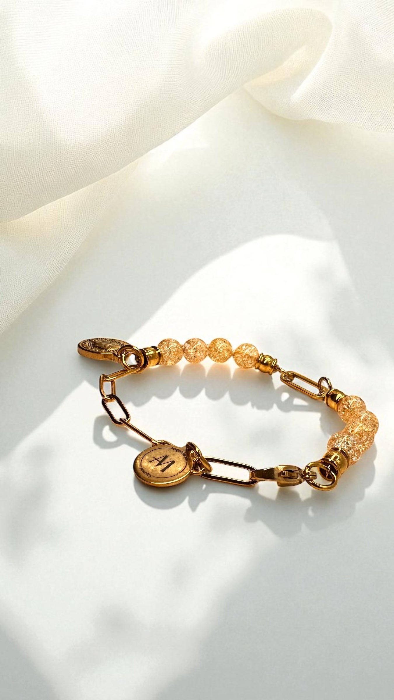 Armband Champagner Quarz AMA