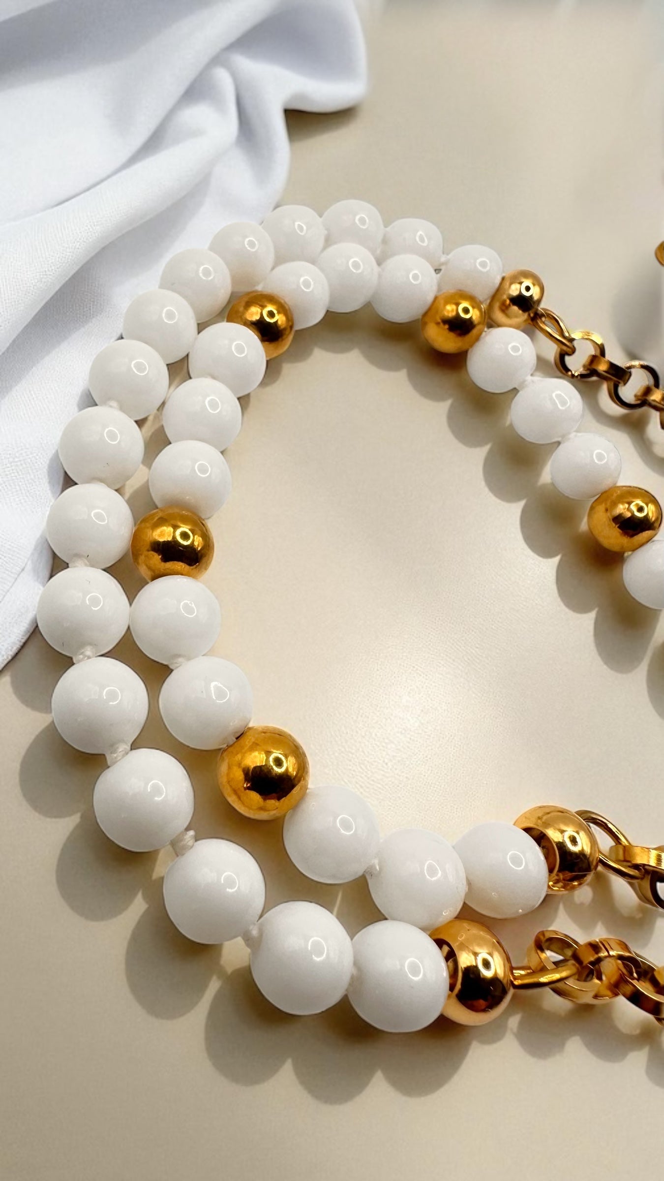 Kette Chalcedon Palm AMA