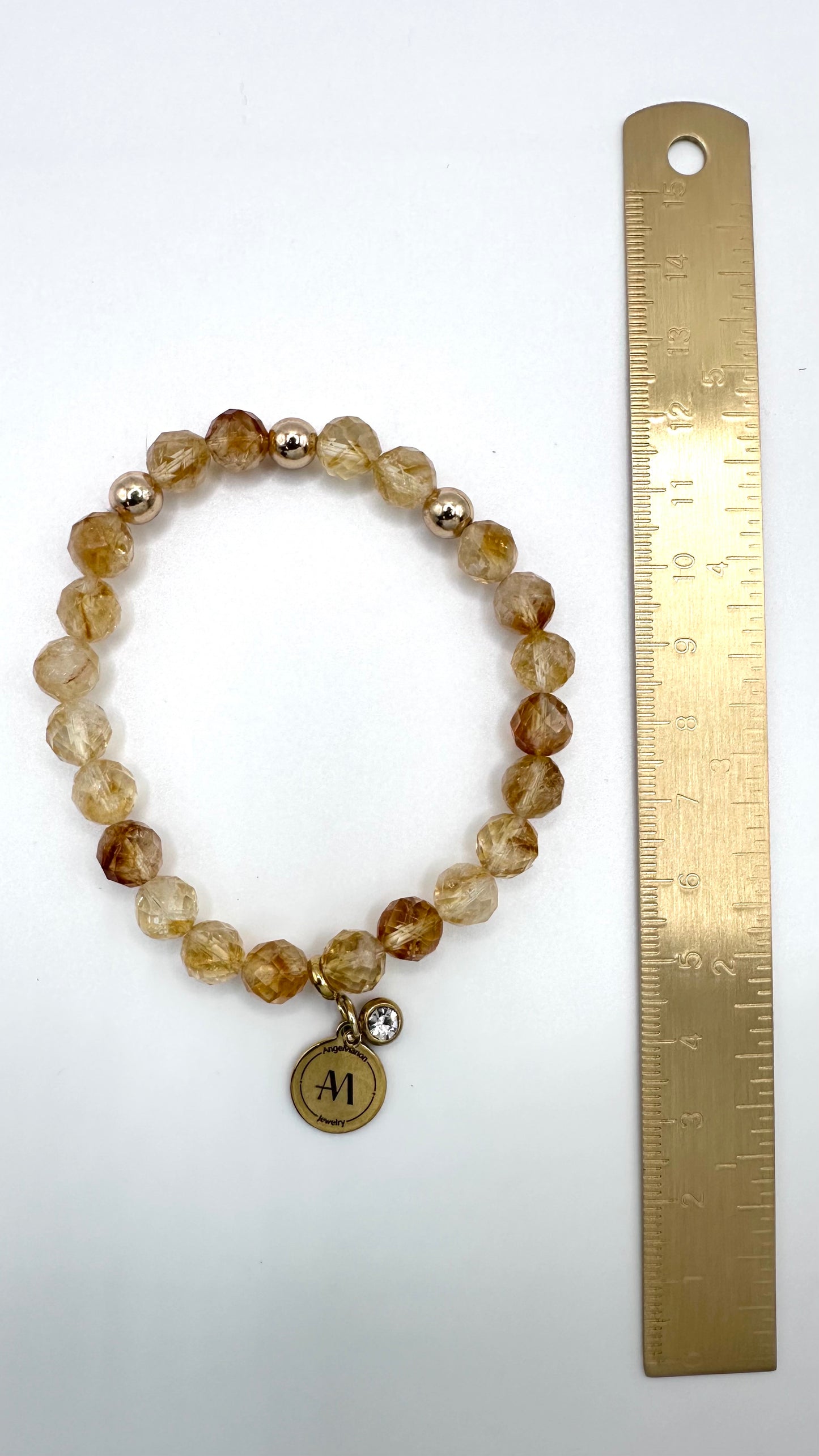 Armband Faceted Citrin AMA