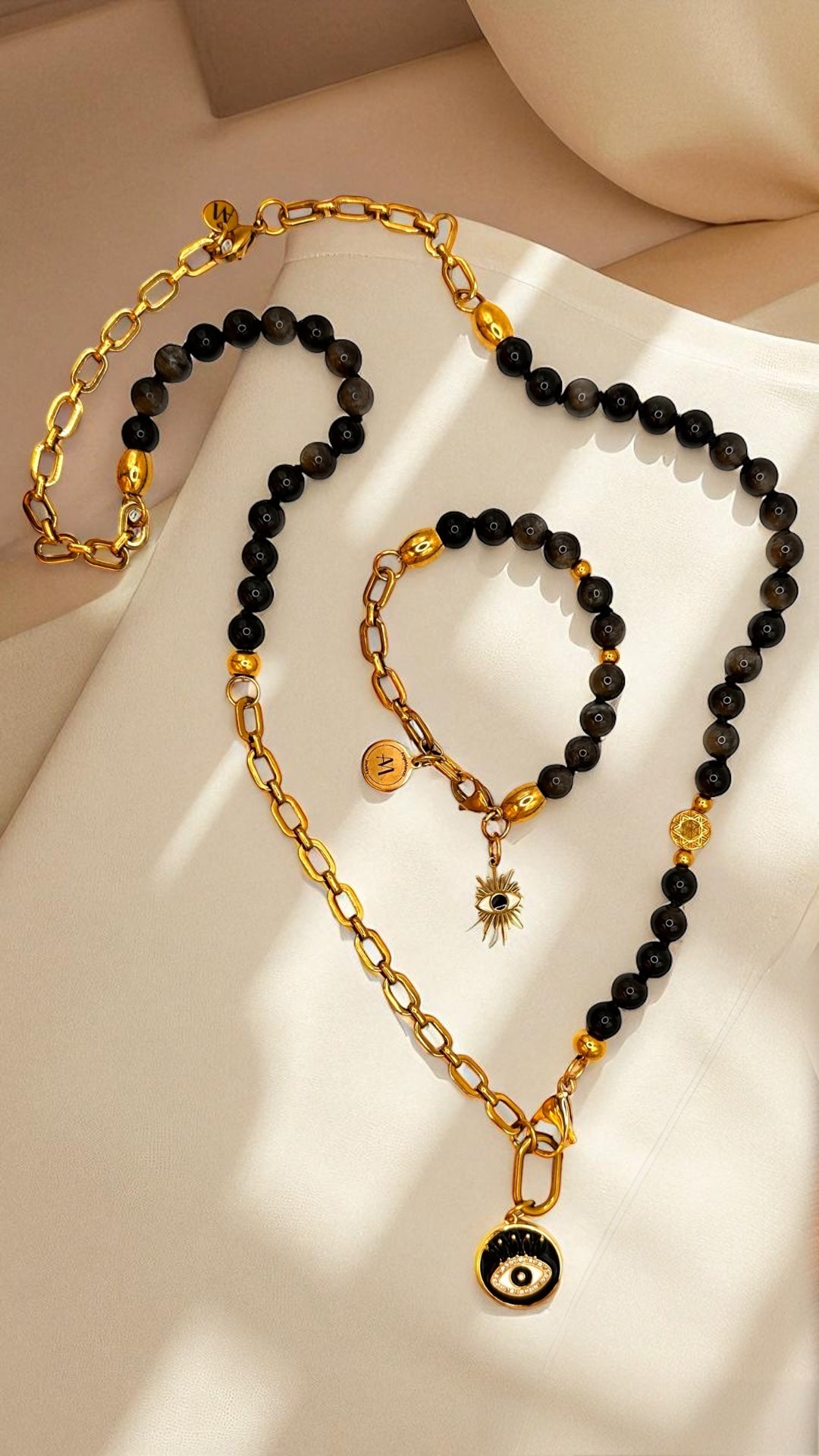 Kette Obsidian Eye AMA