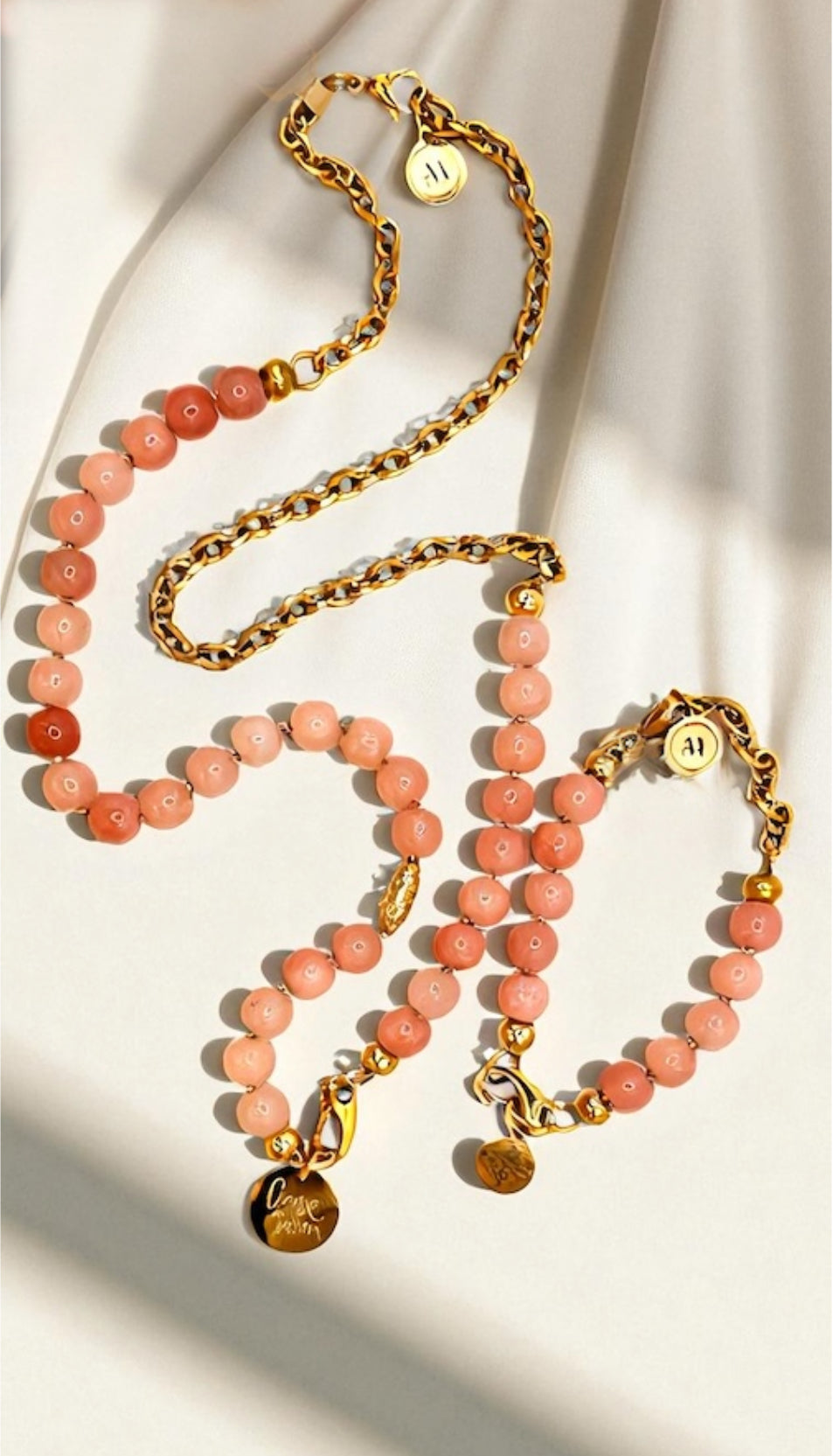 Kette Pink Morganit AMA
