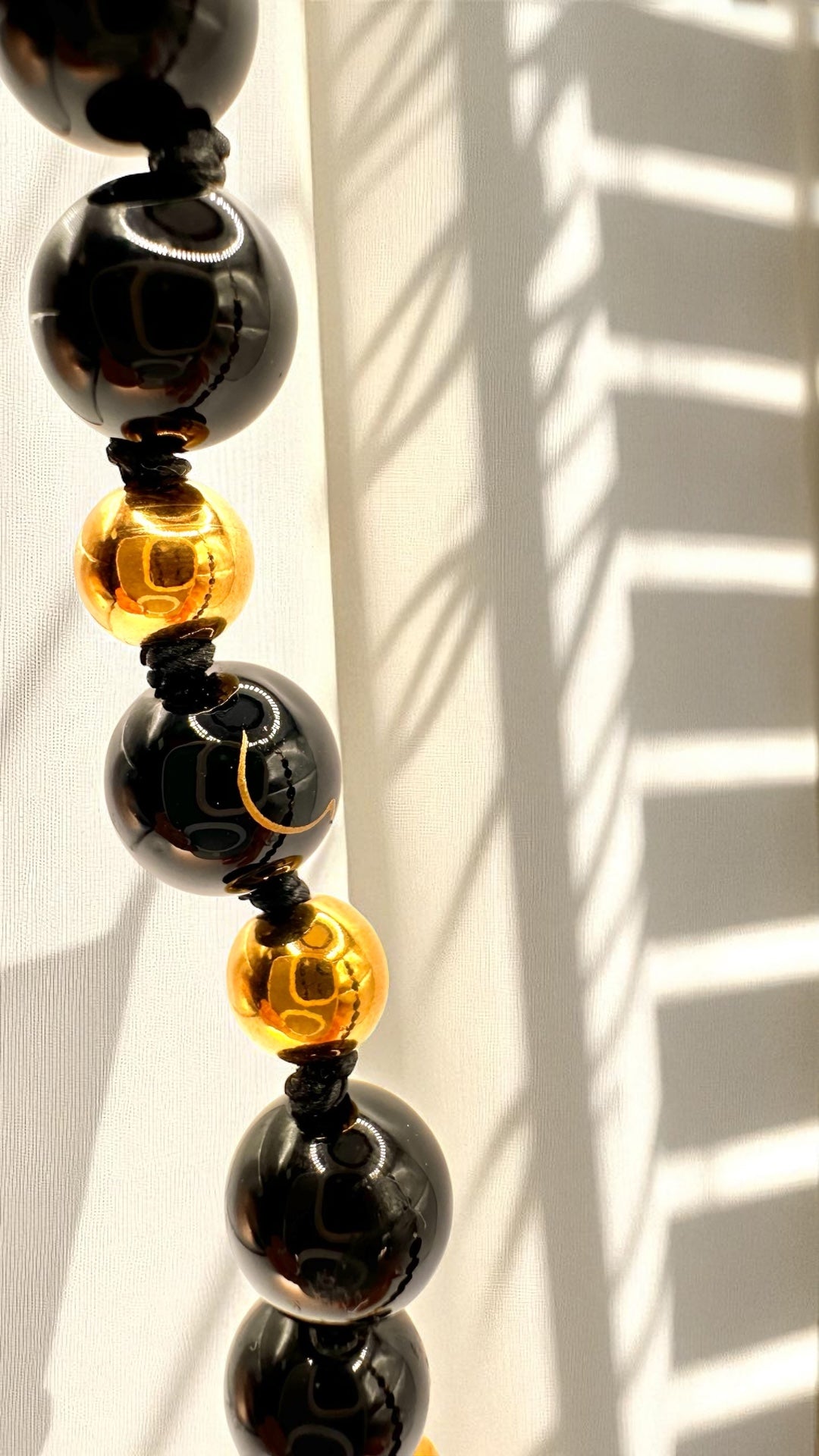 Kette Black Medaillon AMA