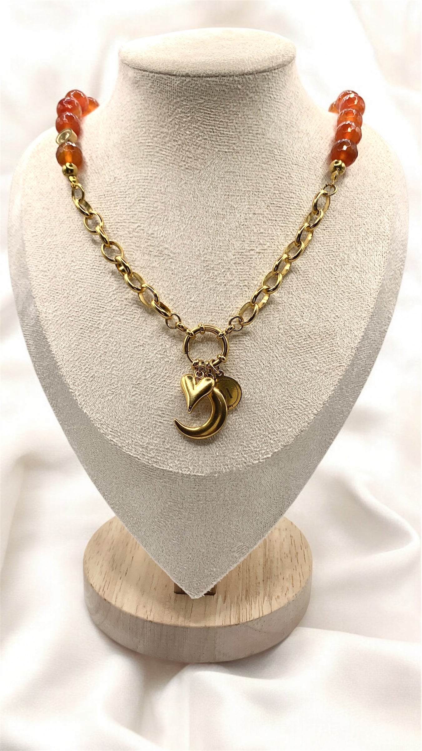 Kette Orange Heart AMM