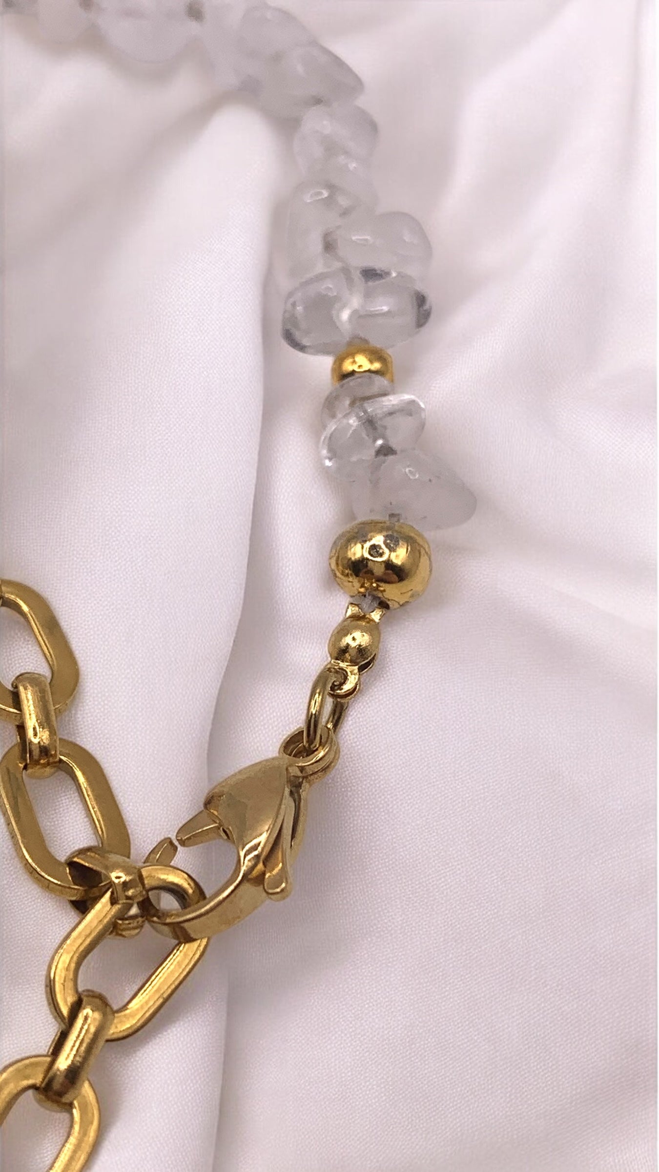 Kette Rock Crystal Hand AMM