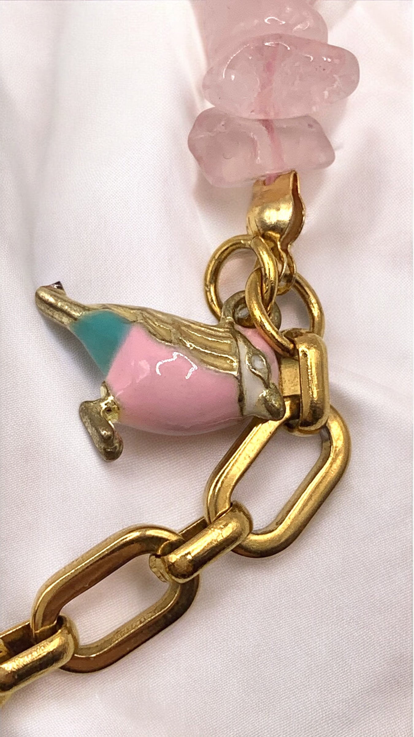 Kette Sweet Quartz Bird AMM