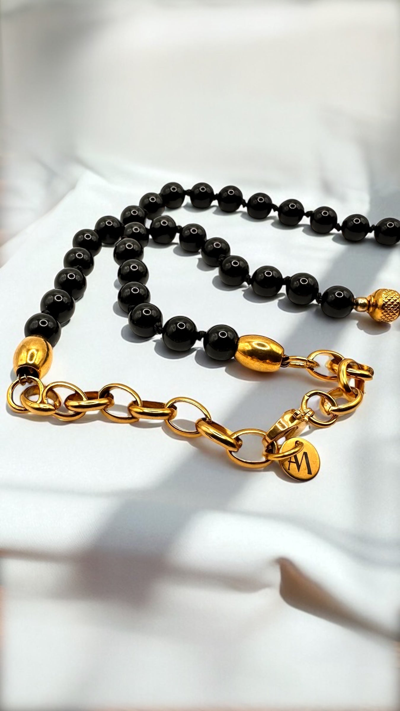 Kette Black Turmalin AMA