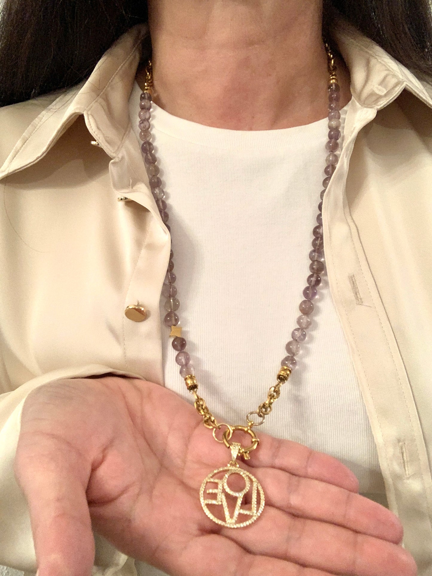 Kette Amethyst Love AMM