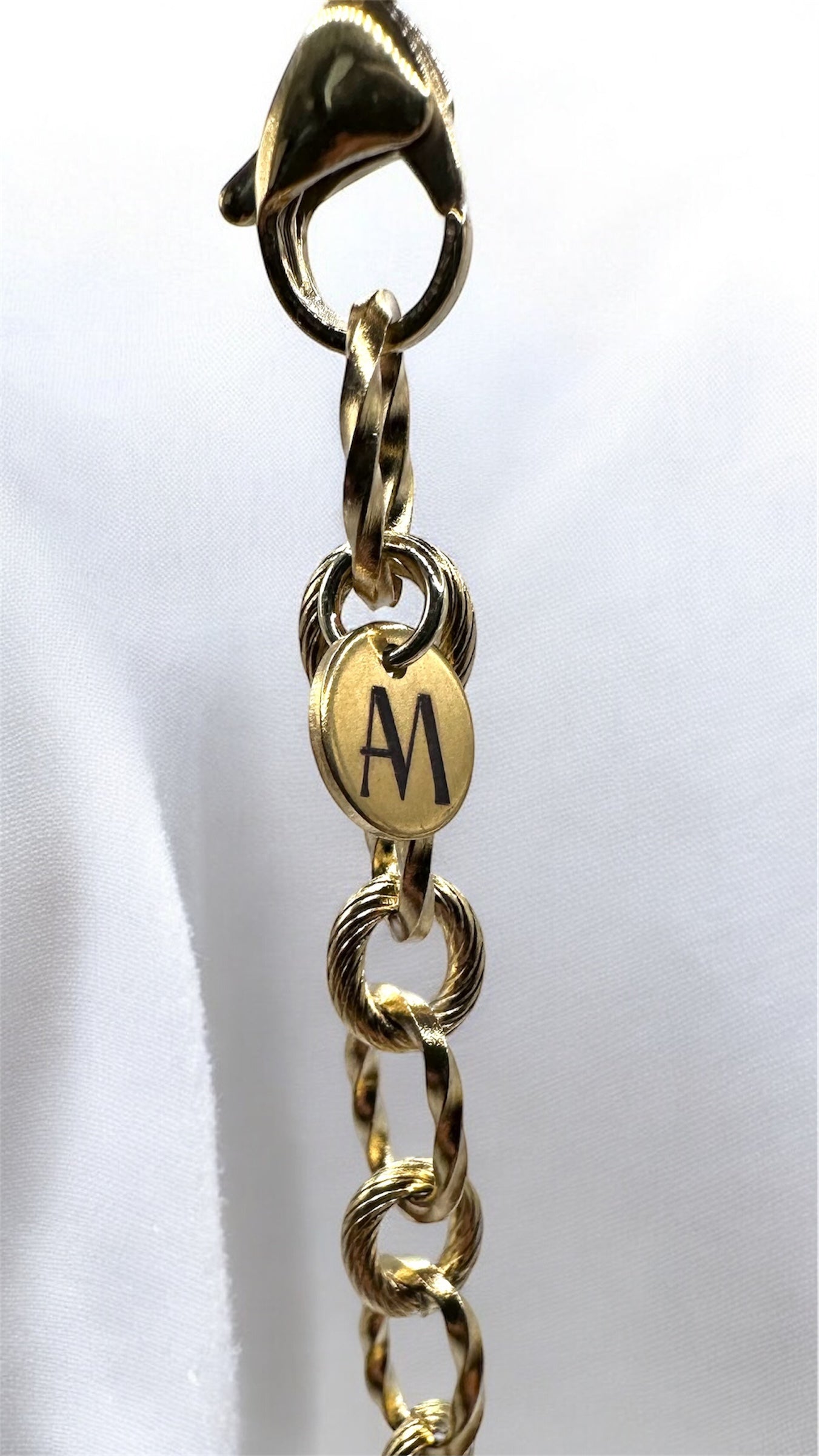 Kette Aqua Cross Heart AMA