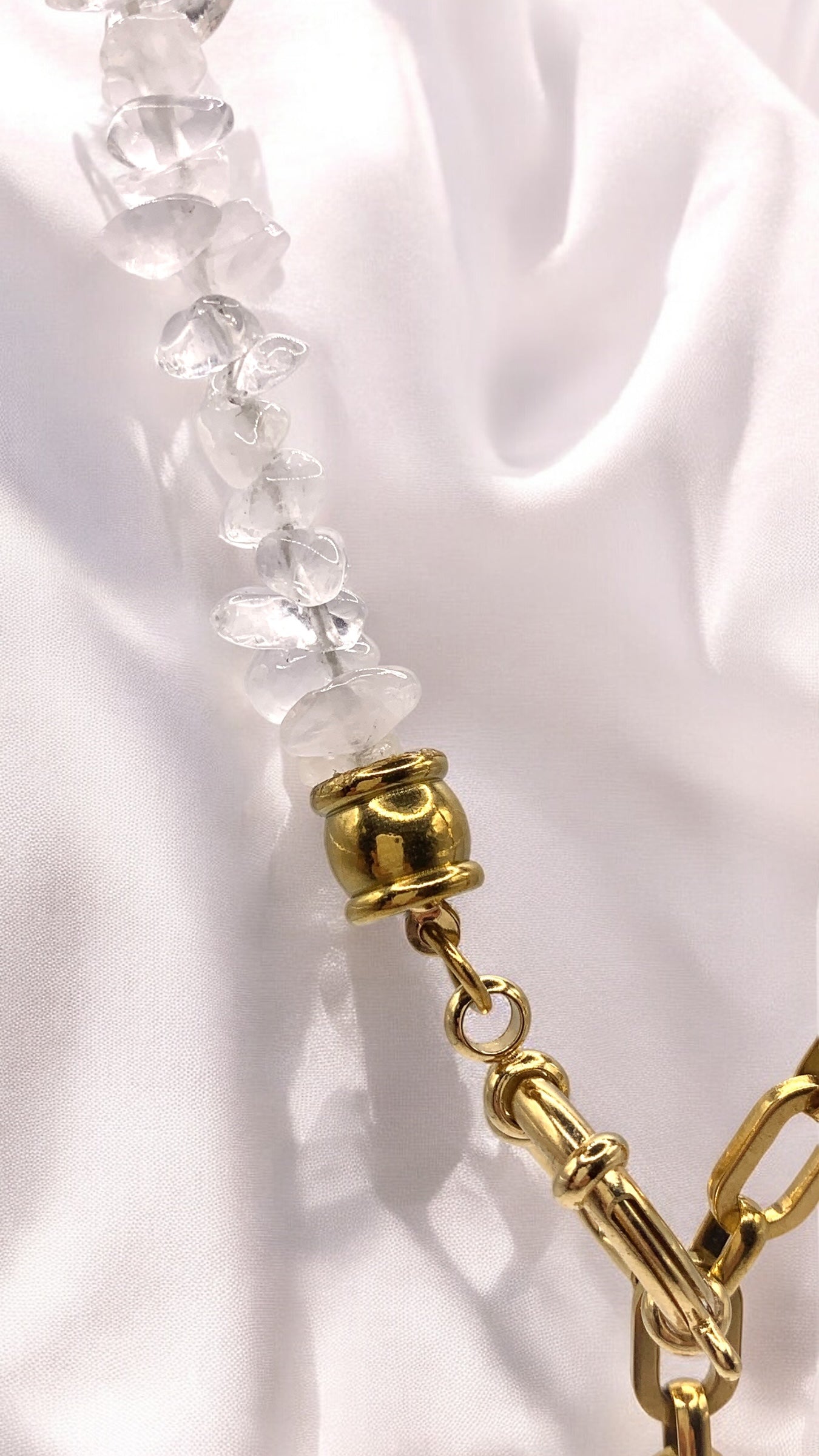 Kette Rock Crystal Butterfly AMM