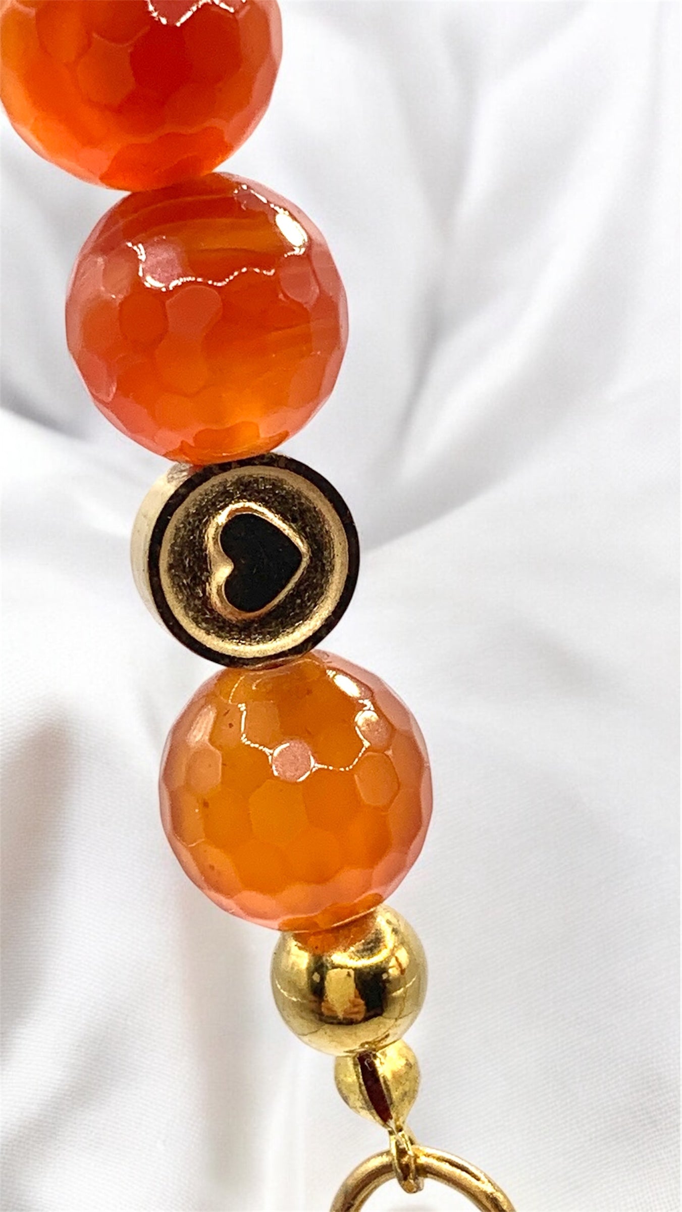 Kette Orange Heart AMM
