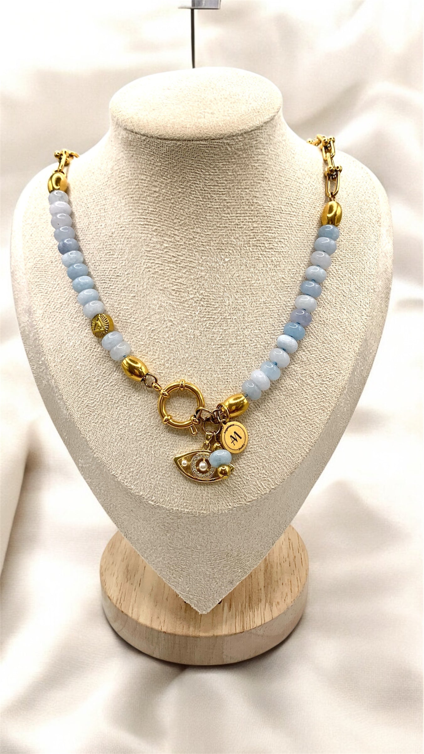 Kette Aquamarin Eye AMM