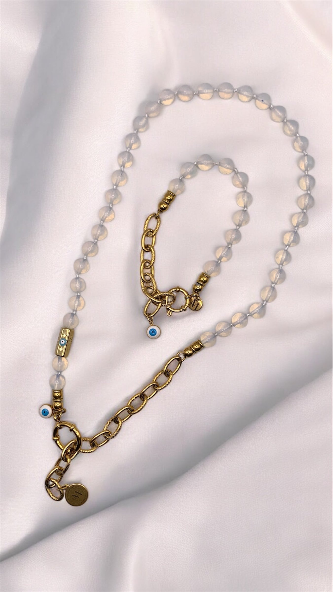 Armband Opal Evil Eye AMM