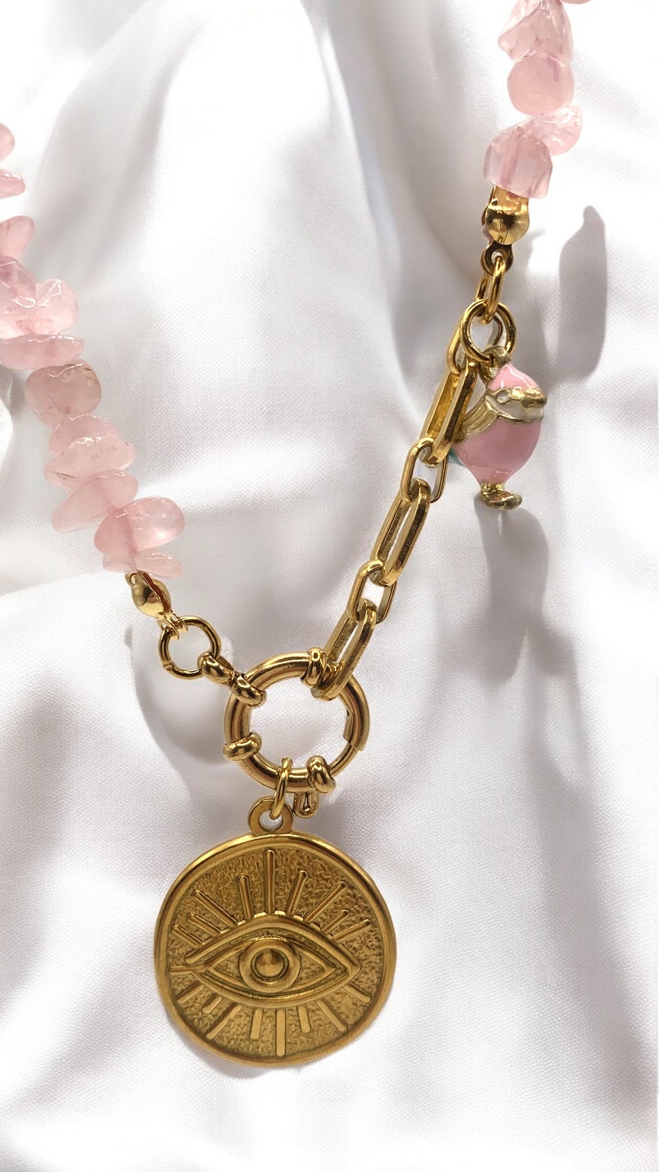 Kette Sweet Quartz Bird AMM