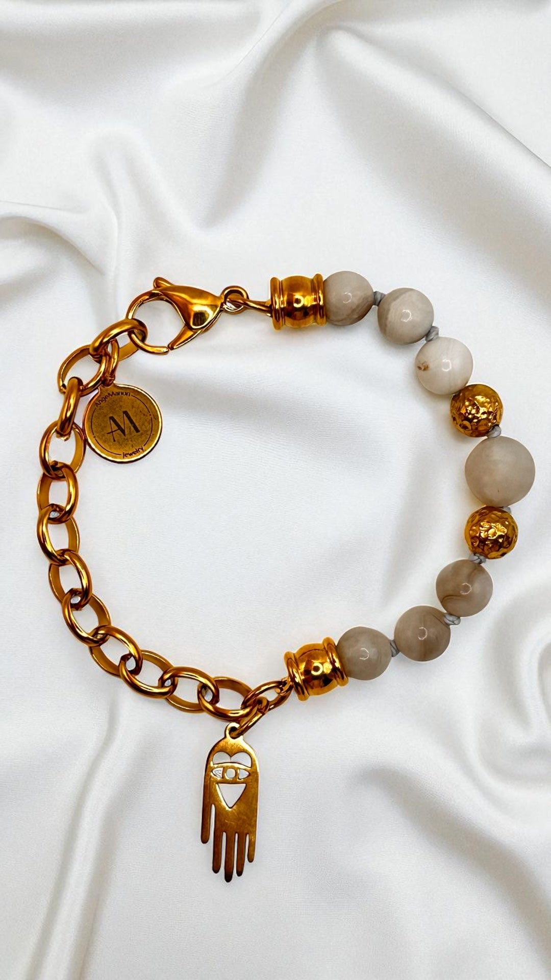Armband Moon Achat AMA