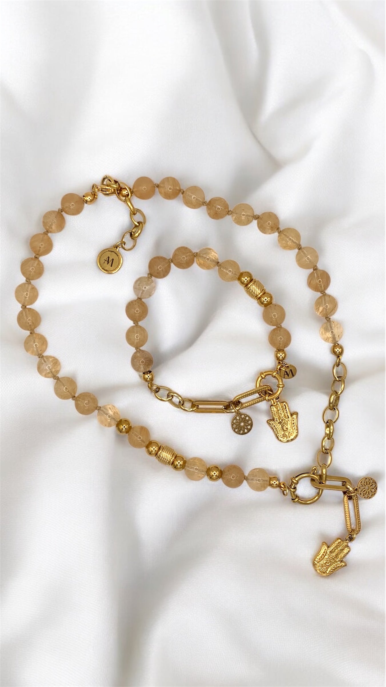 Armband Beige Hand AMM