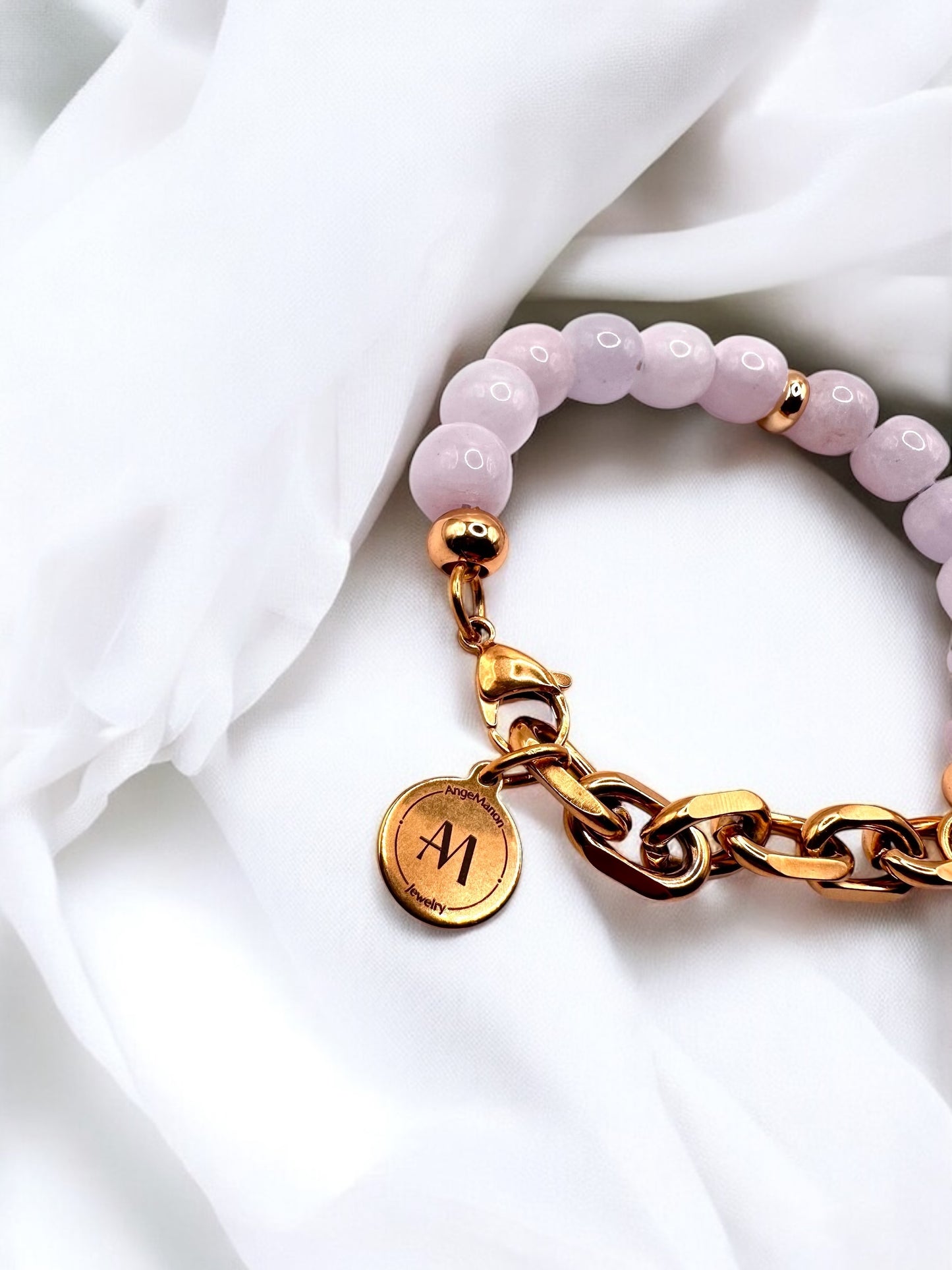 Armband Aqua and Gold AMA