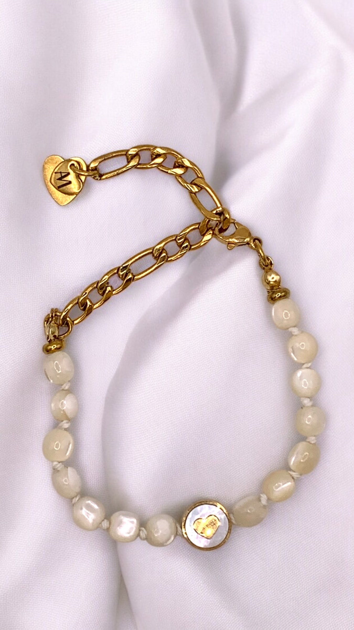 Armband Shell Heart AMM
