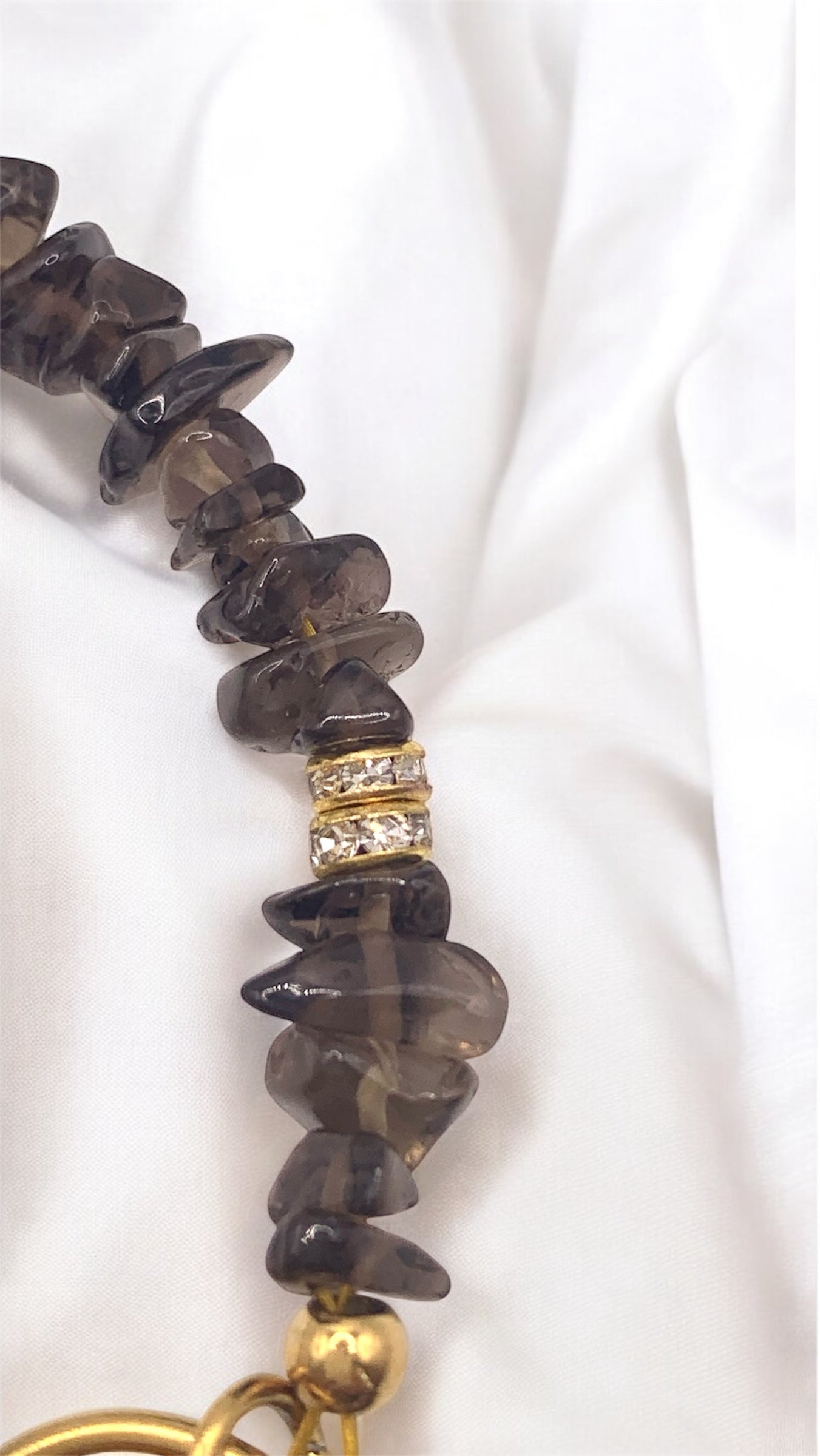 Armband Glittering Smoky Quartz AMM