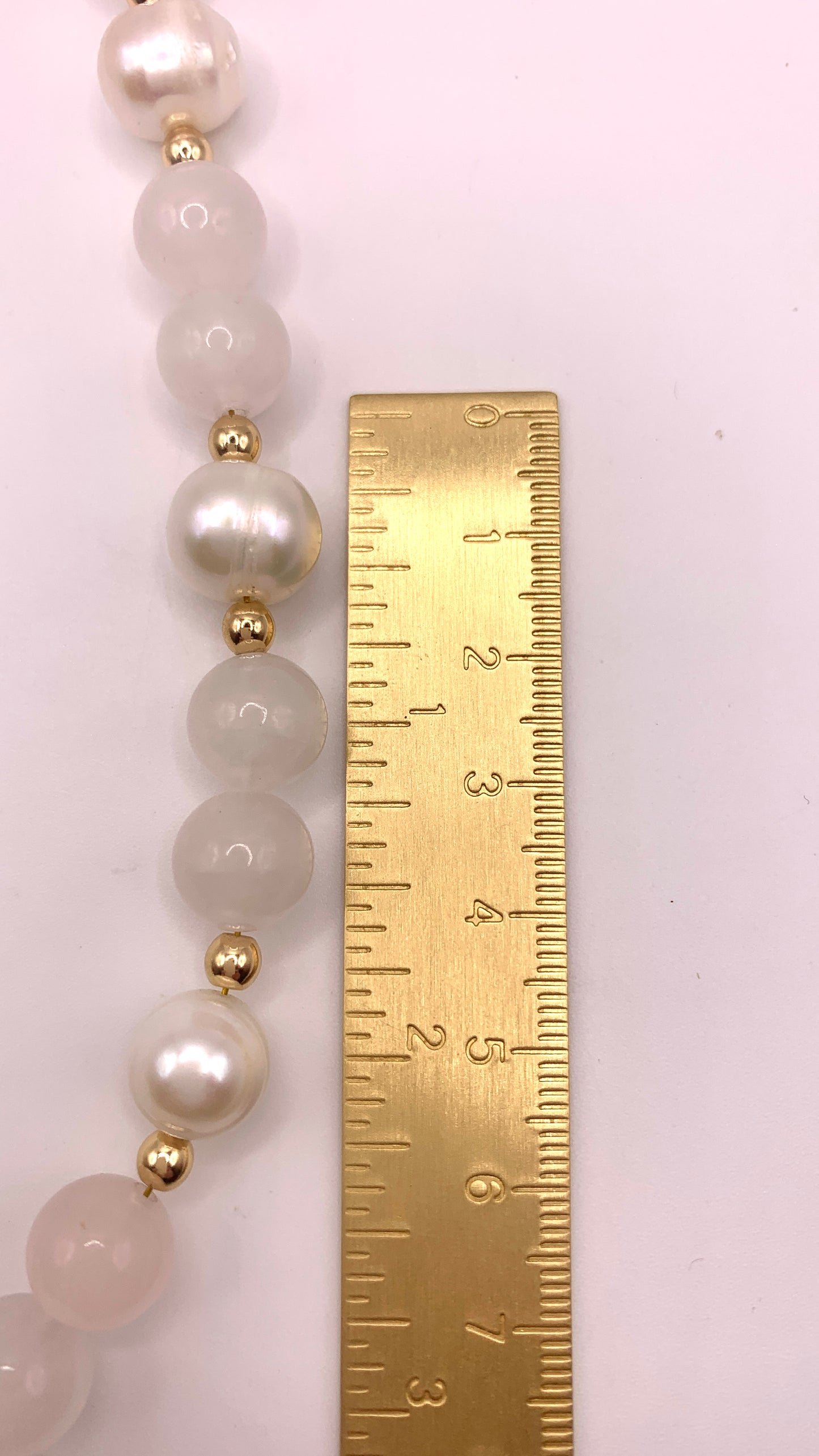 Kette White Freshwater Pearl AMM