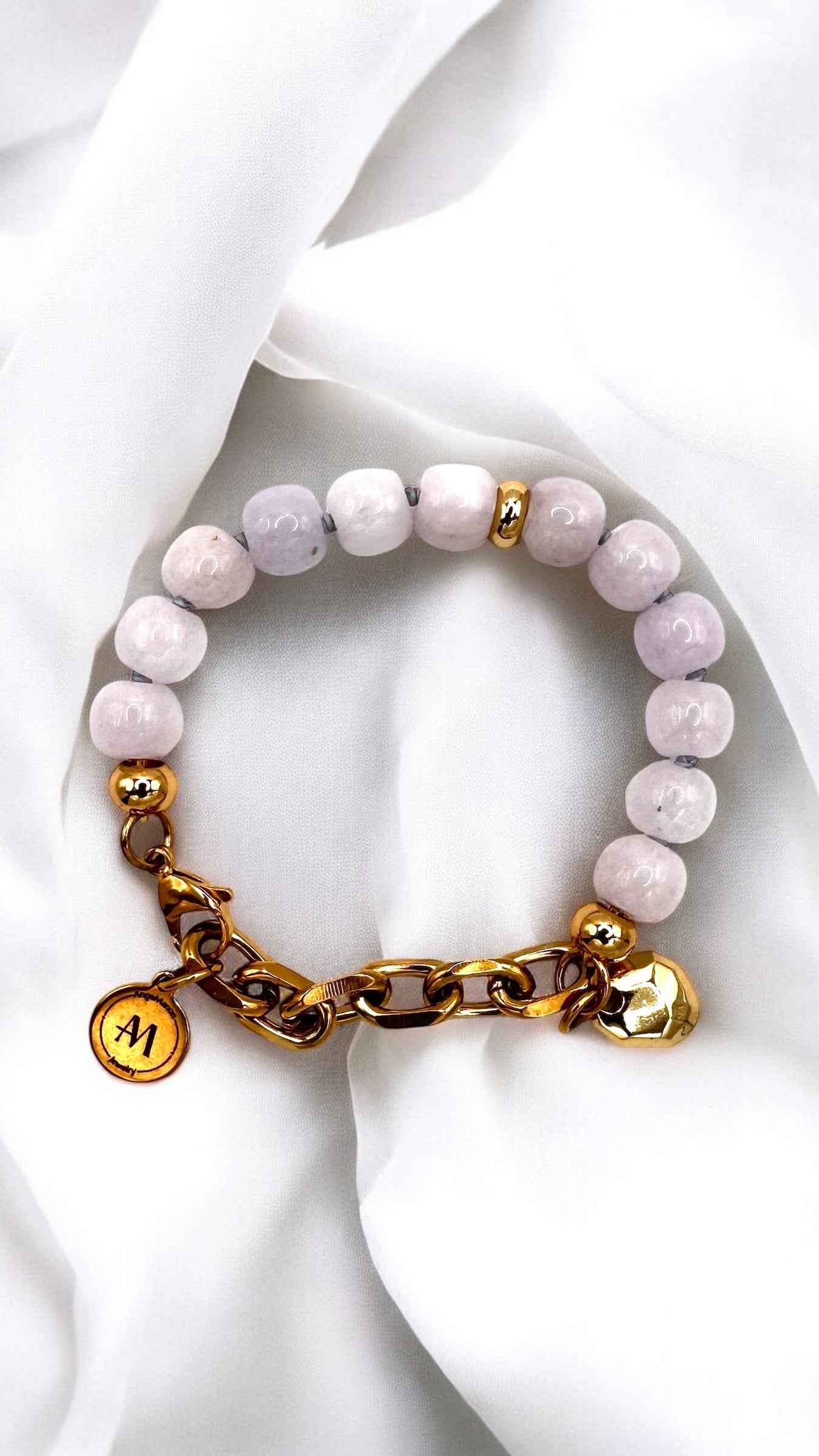 Armband Aqua and Gold AMA