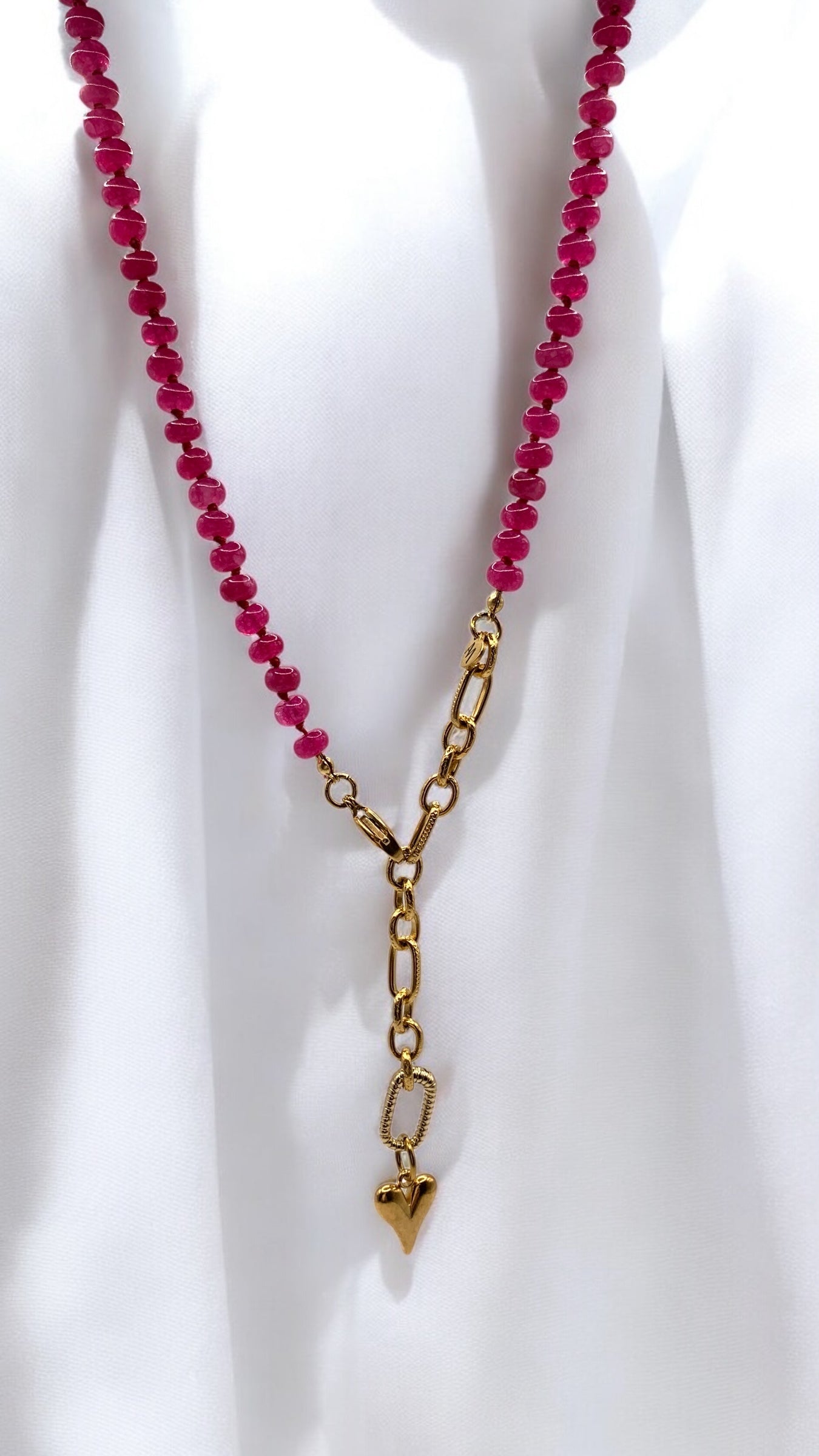Kette Pink Heart AMM