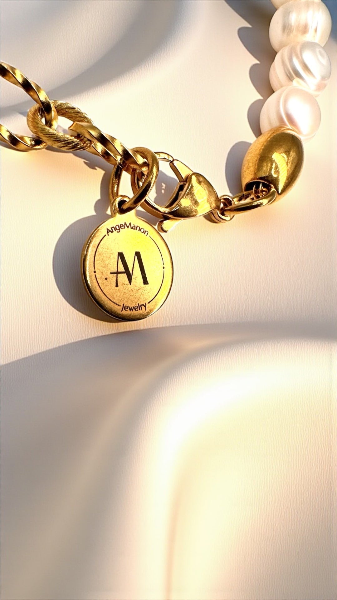Armband Pearl and Gold AMA