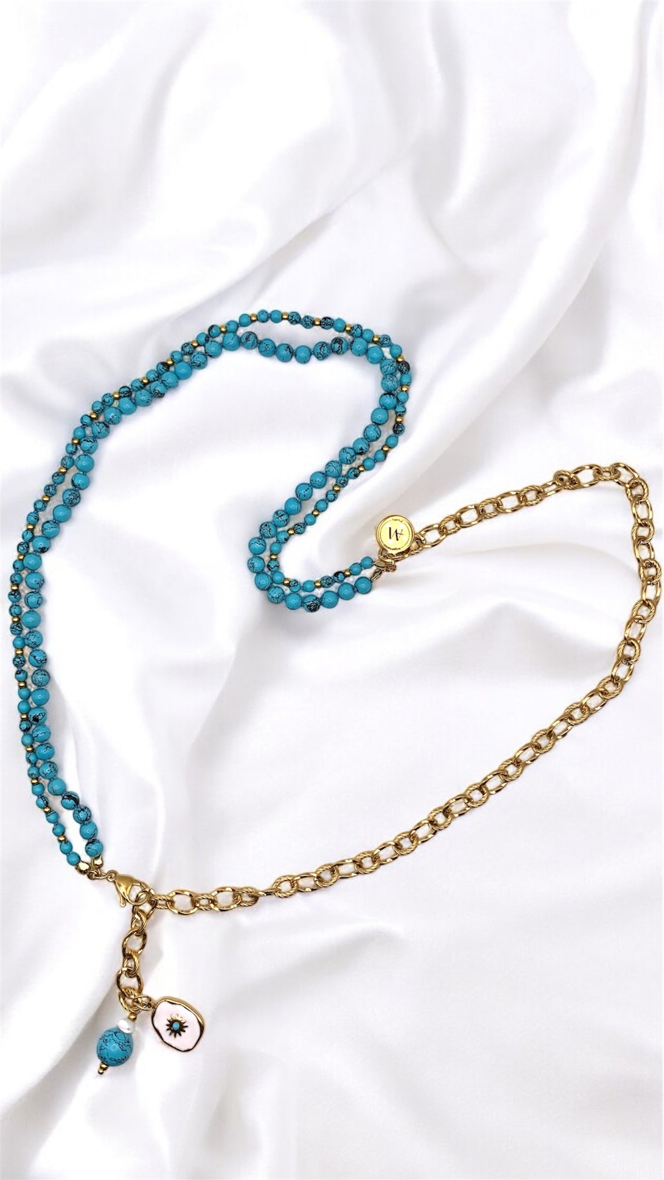 Kette Turquoise and White AMM