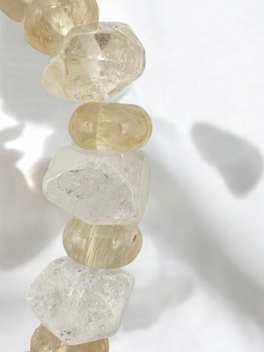 Armband Citrin Flower of Life AMA