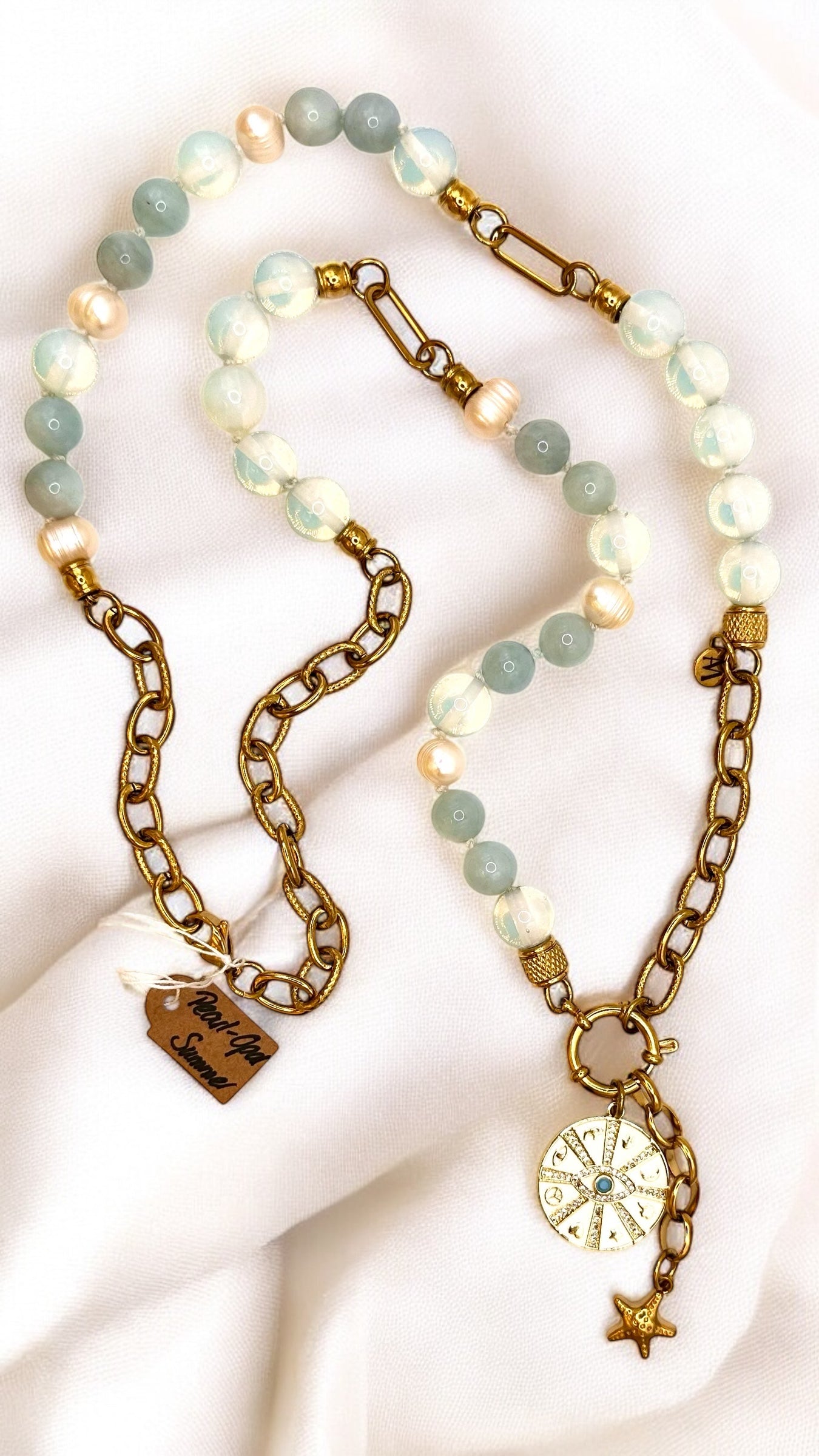 Kette Pearl Opal Summer AMA
