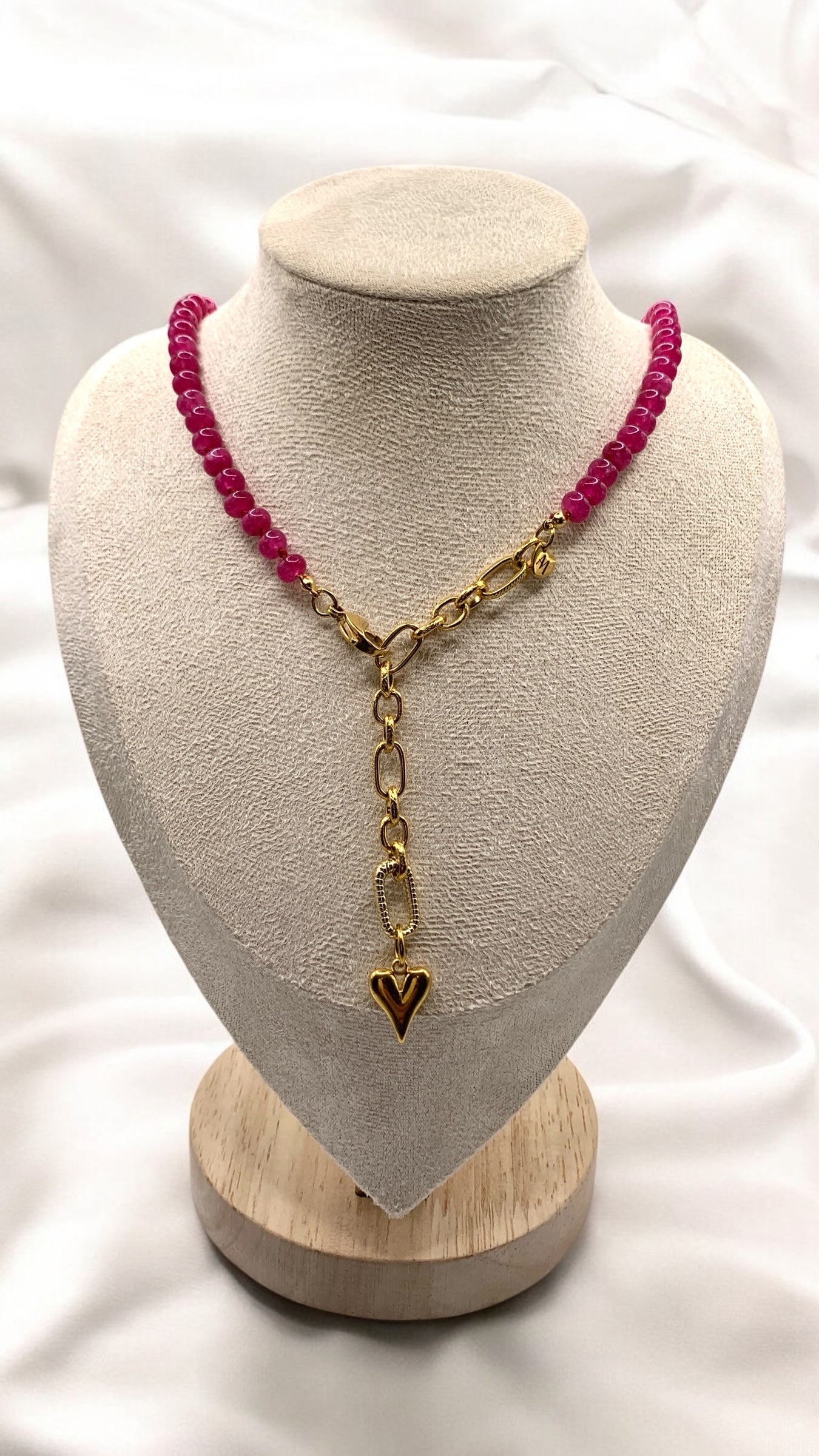 Kette Pink Heart AMM