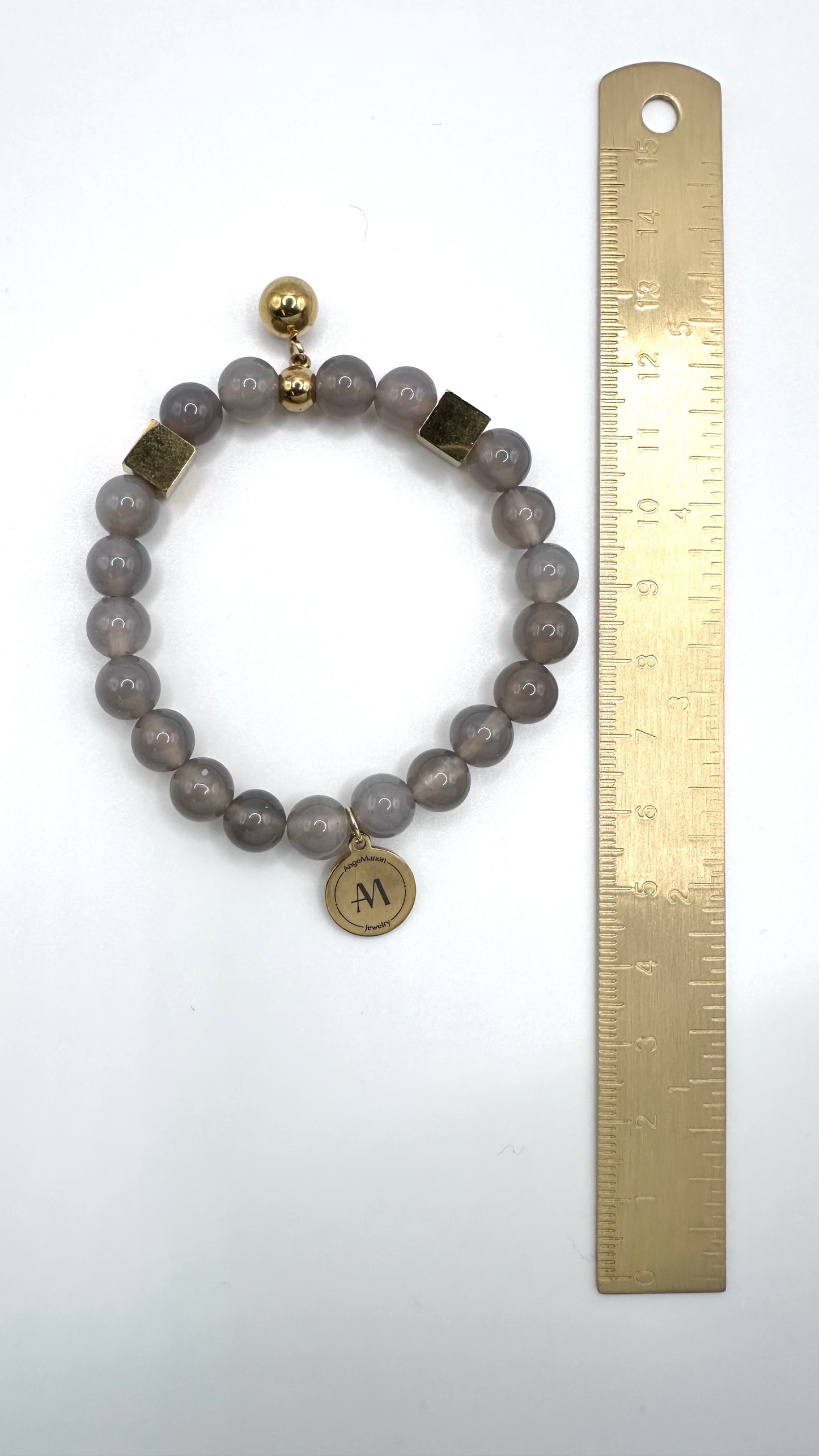 Armband Grey Achat AMA