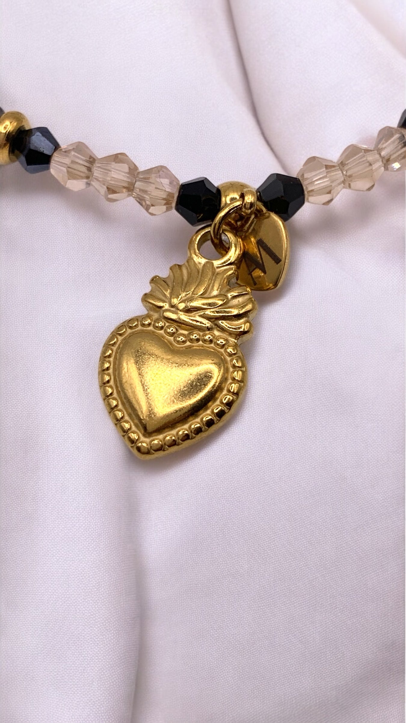 Armband Little Beige and Black AMM