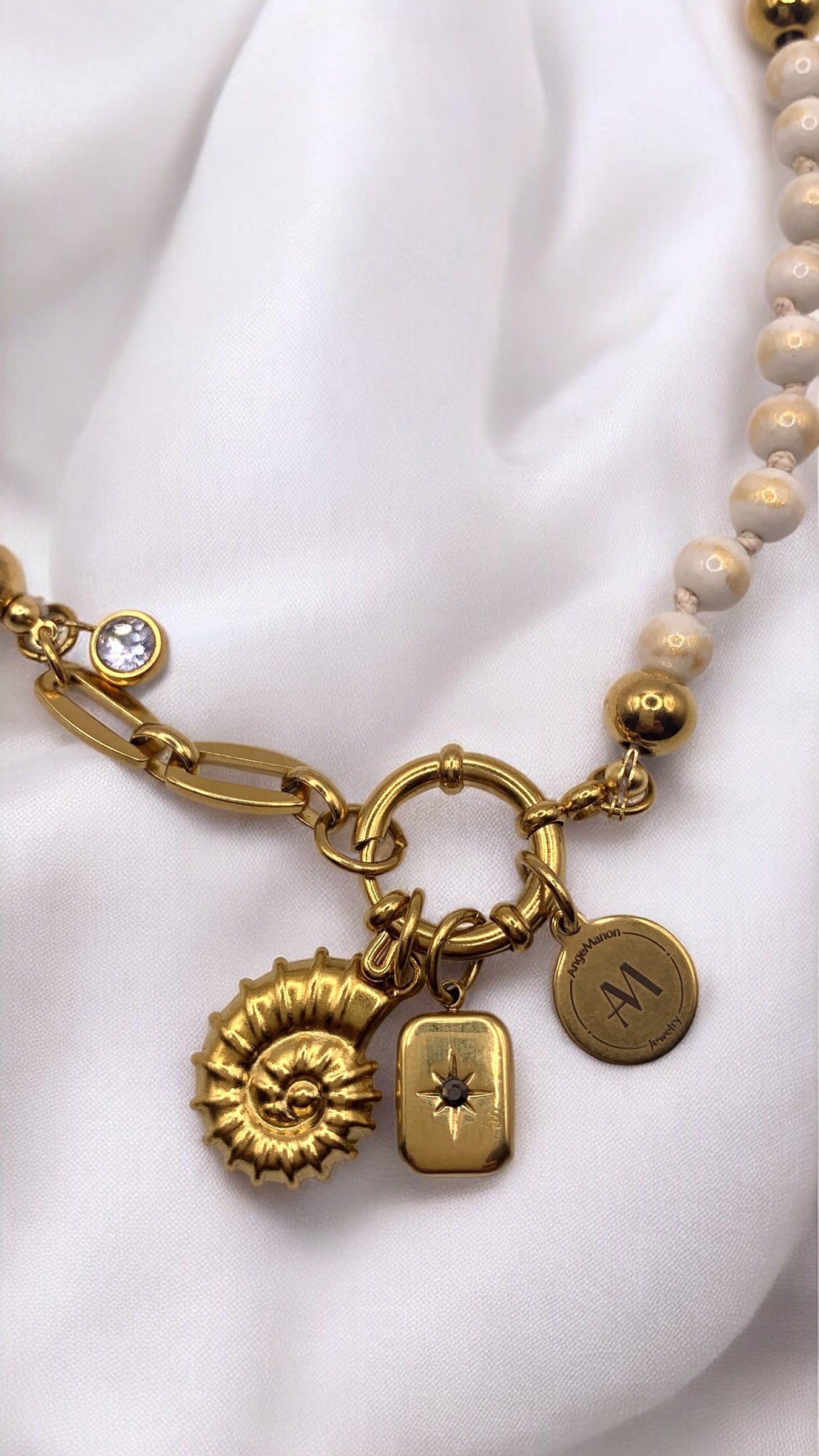 Kette Golden Snail Shell AMM