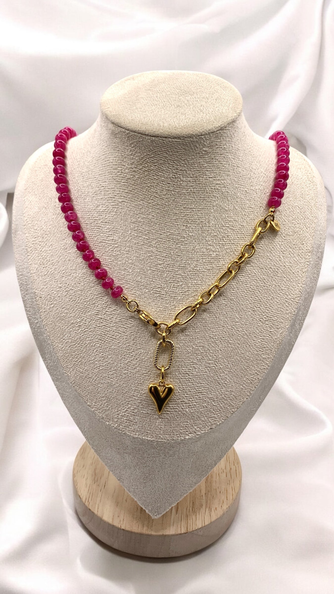 Kette Pink Heart AMM