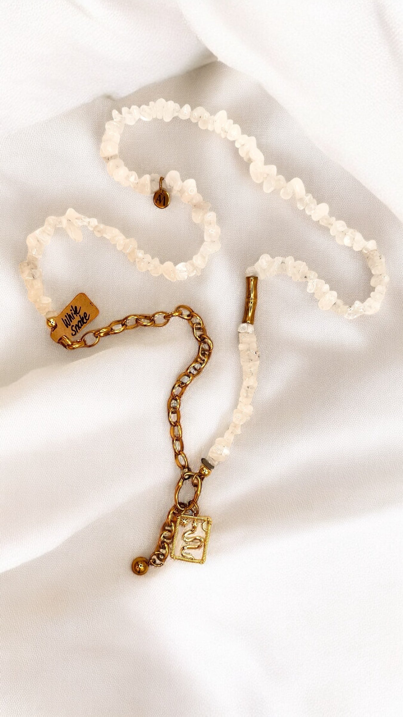 Kette White Snake AMA