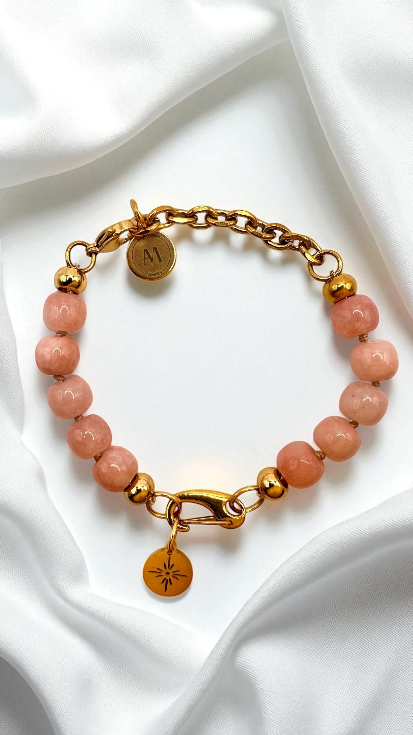 Armband Pink Morganit AMA