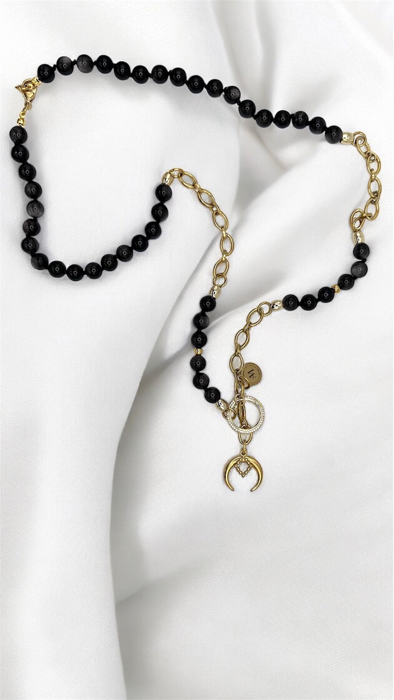 Kette Obsidian Crescent AMA