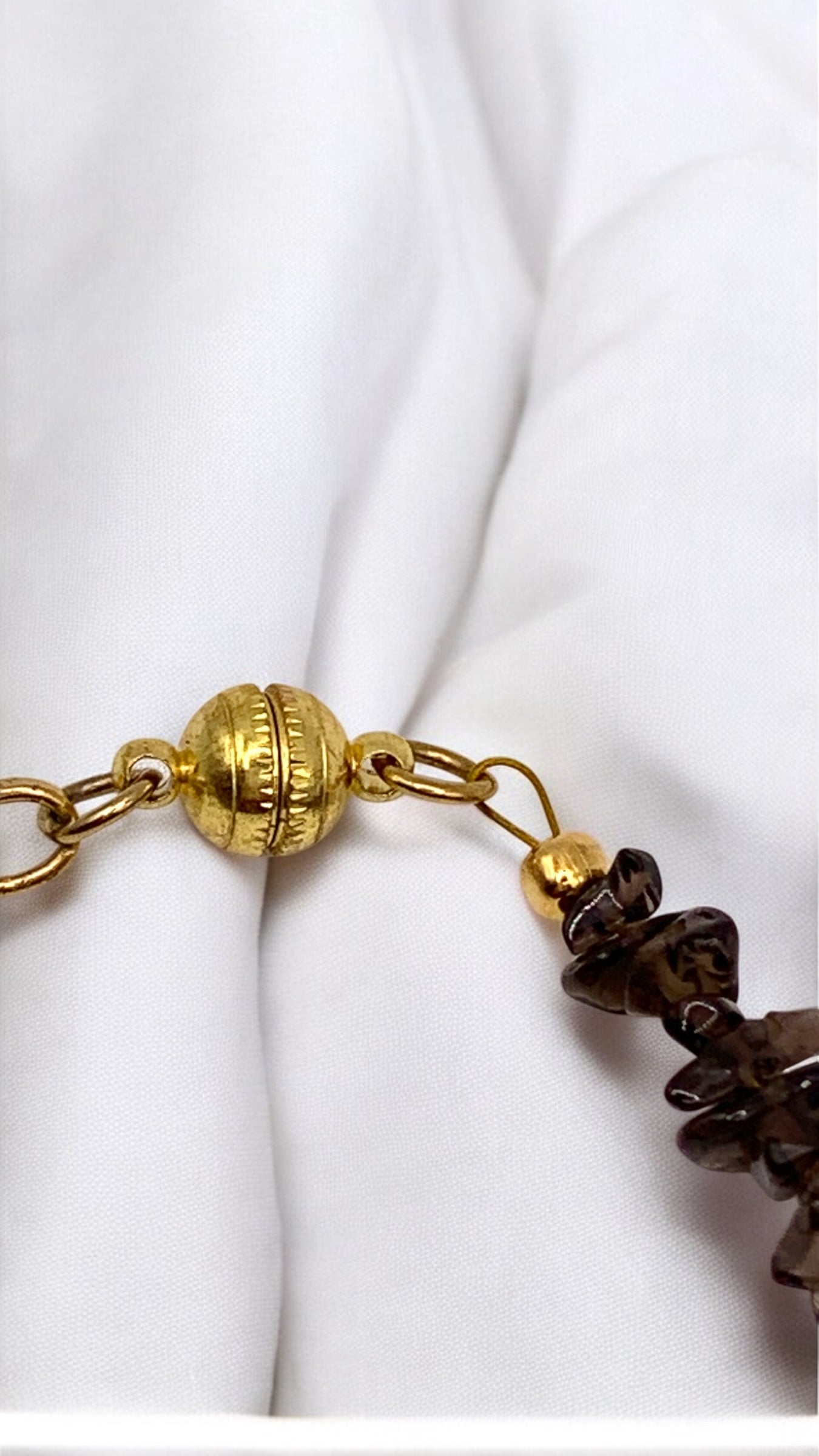 Armband Glittering Smoky Quartz AMM