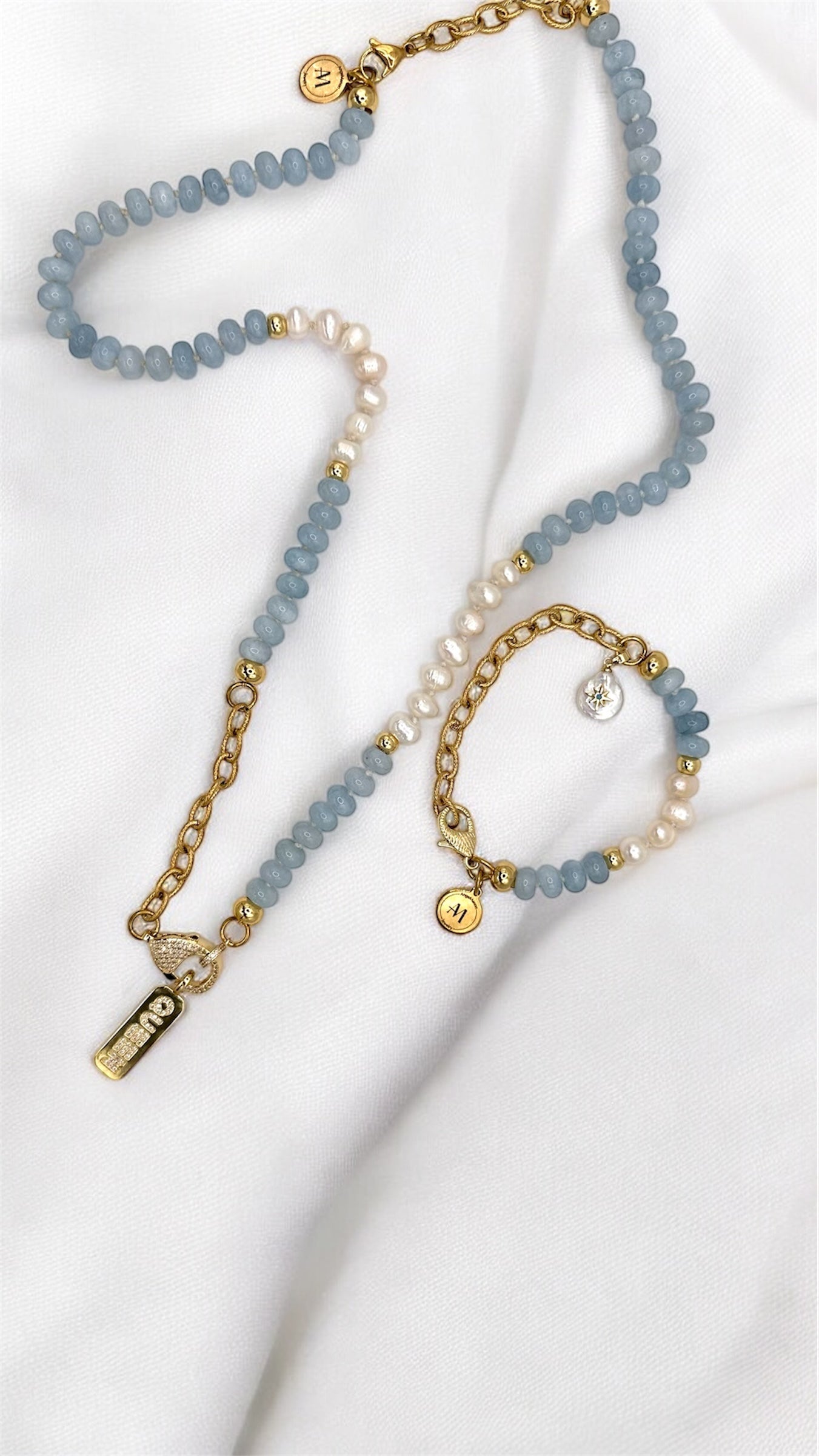 Armband Pearl-Aquamarin AMA