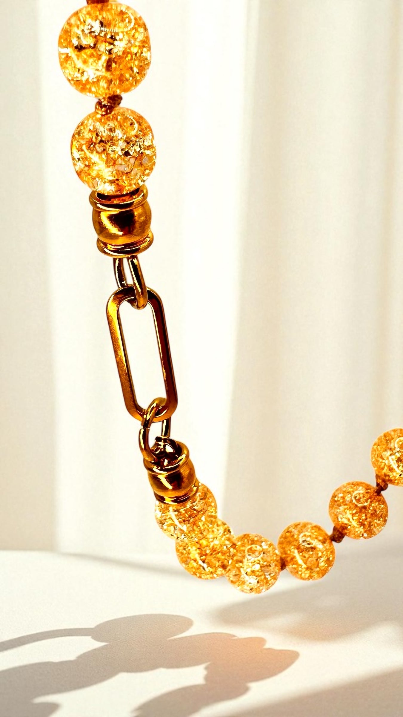 Kette Champagner Quarz AMA