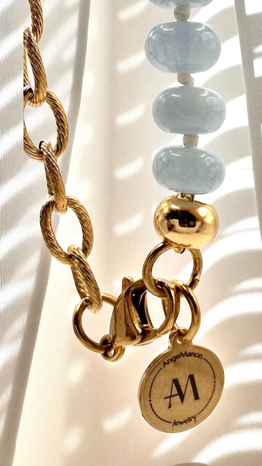 Kette Pearl-Aquamarin AMA