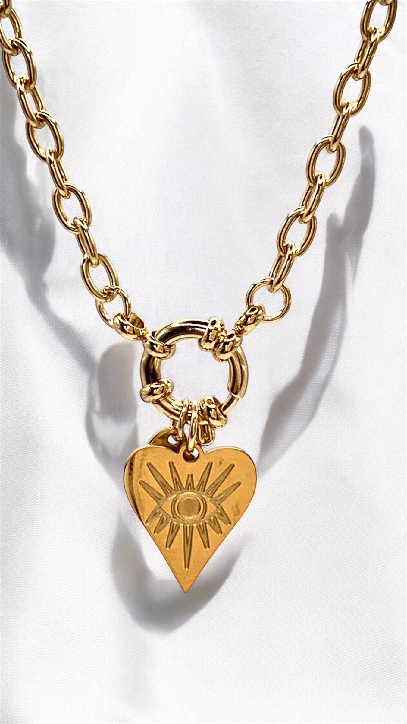 Kette Layer Golden Heart AMM