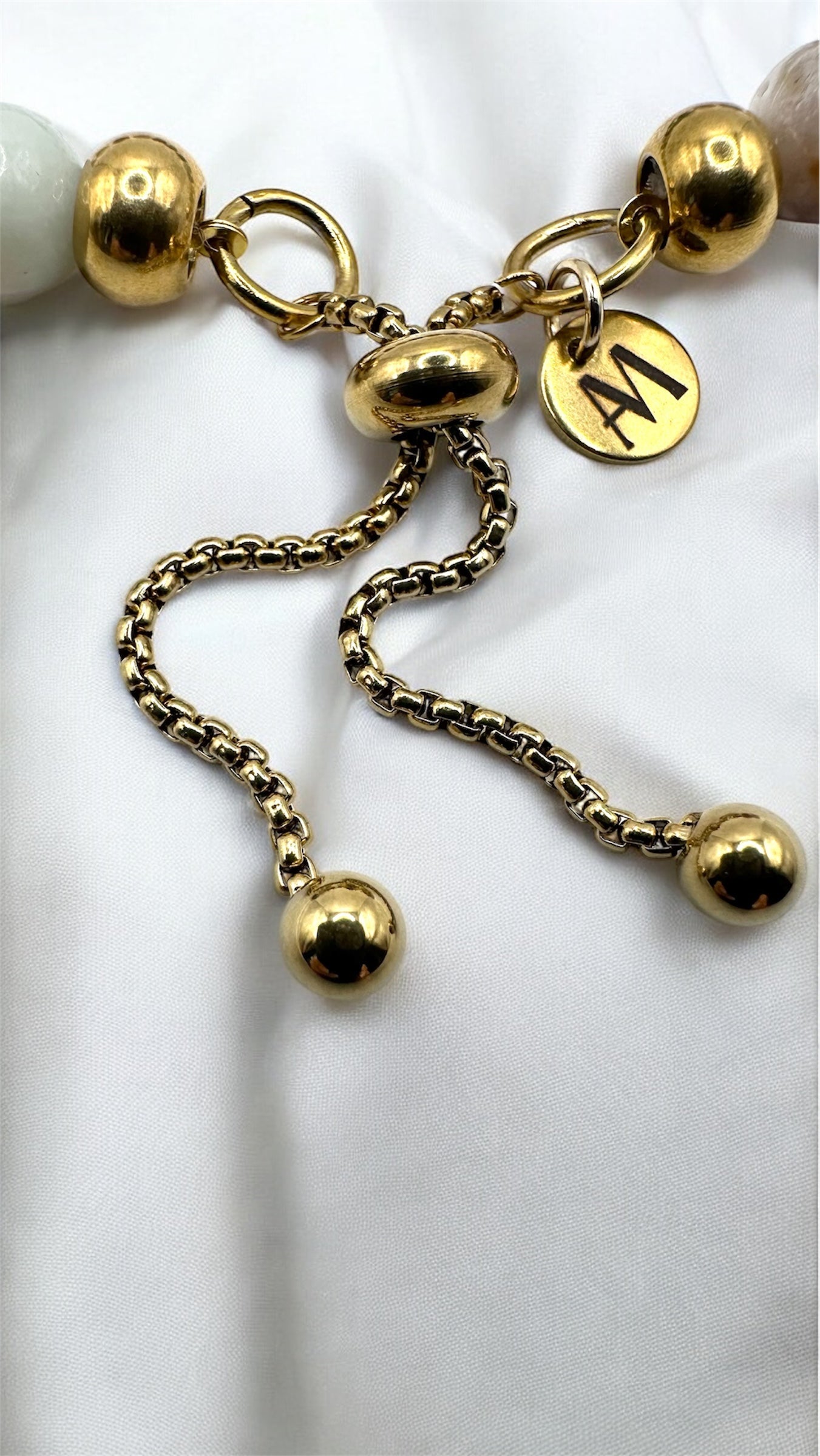 Armband Amazonit Clover leaf AMA