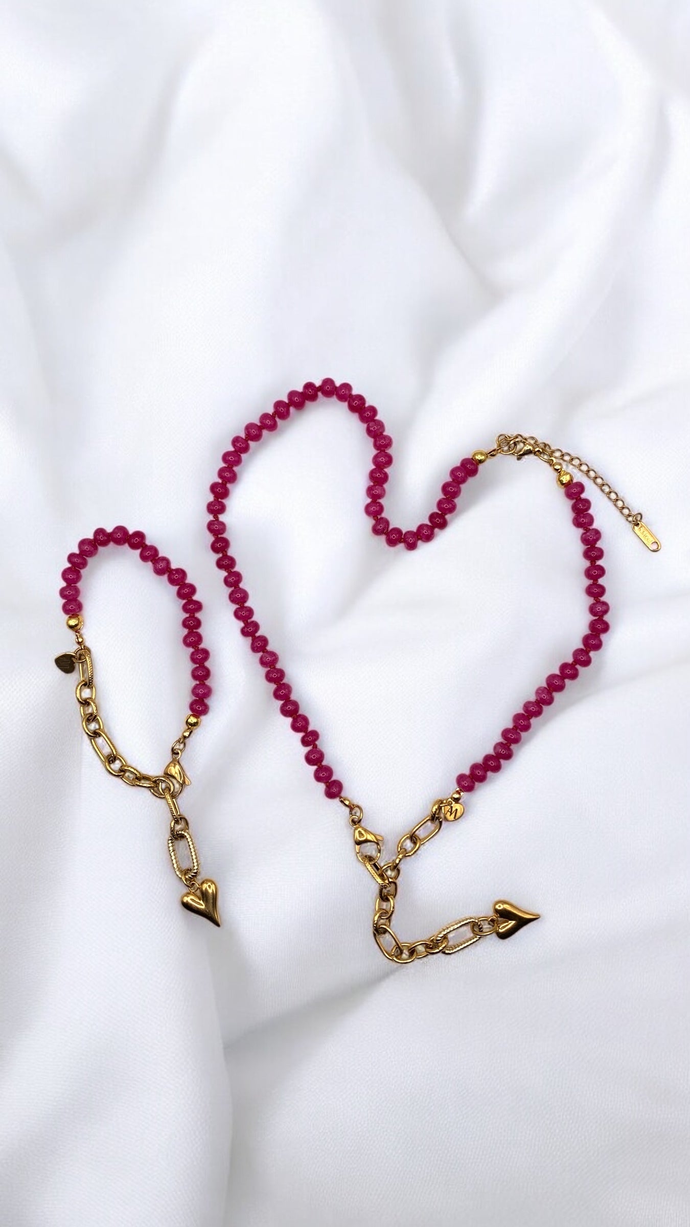 Kette Pink Heart AMM