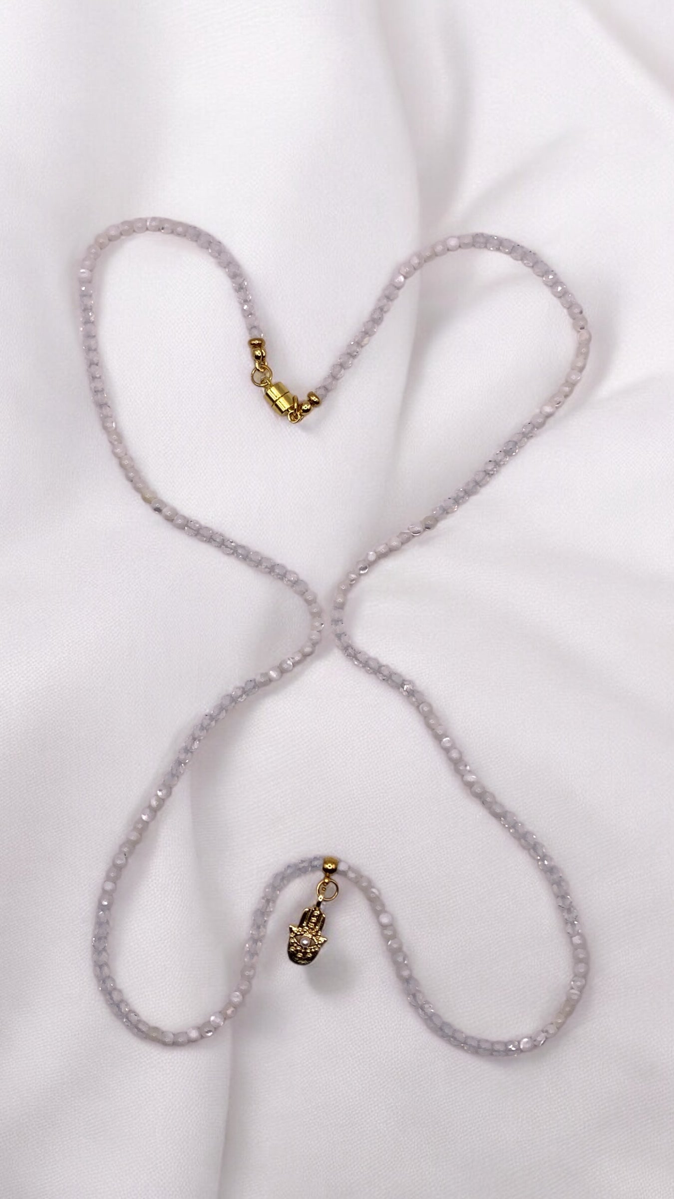 Kette und Armband Opal and Shell Heart AMM
