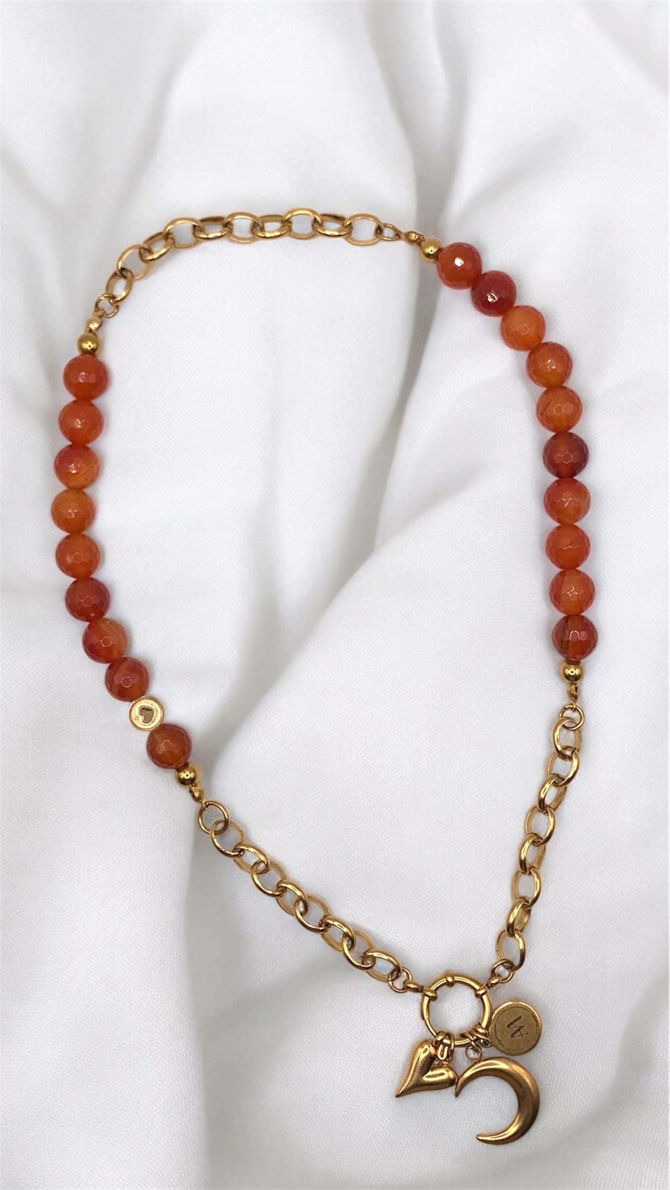 Kette Orange Heart AMM