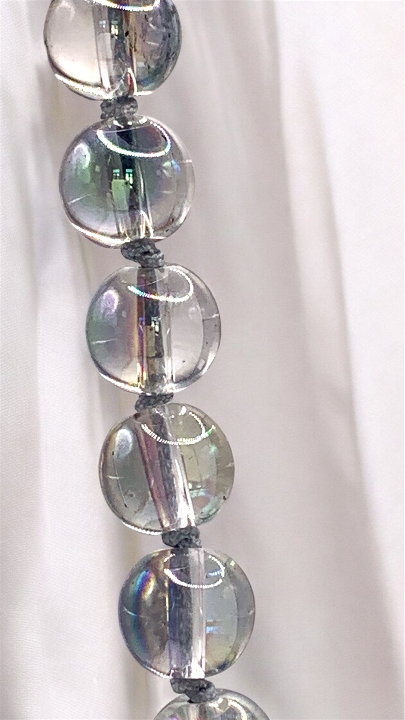 Armband Iridescent Blue Pearl AMM