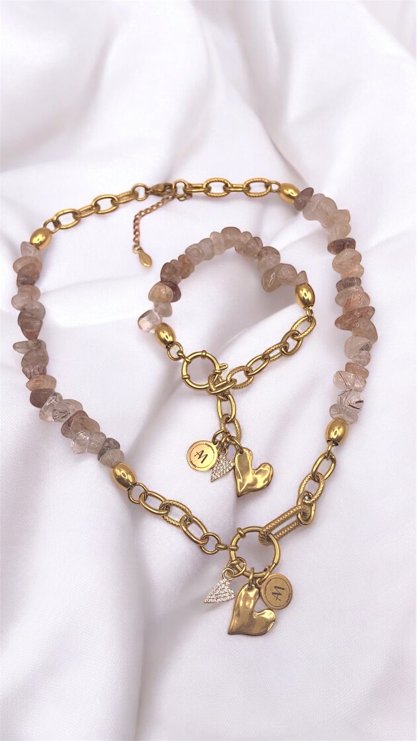 Armband Beige Splitter AMM