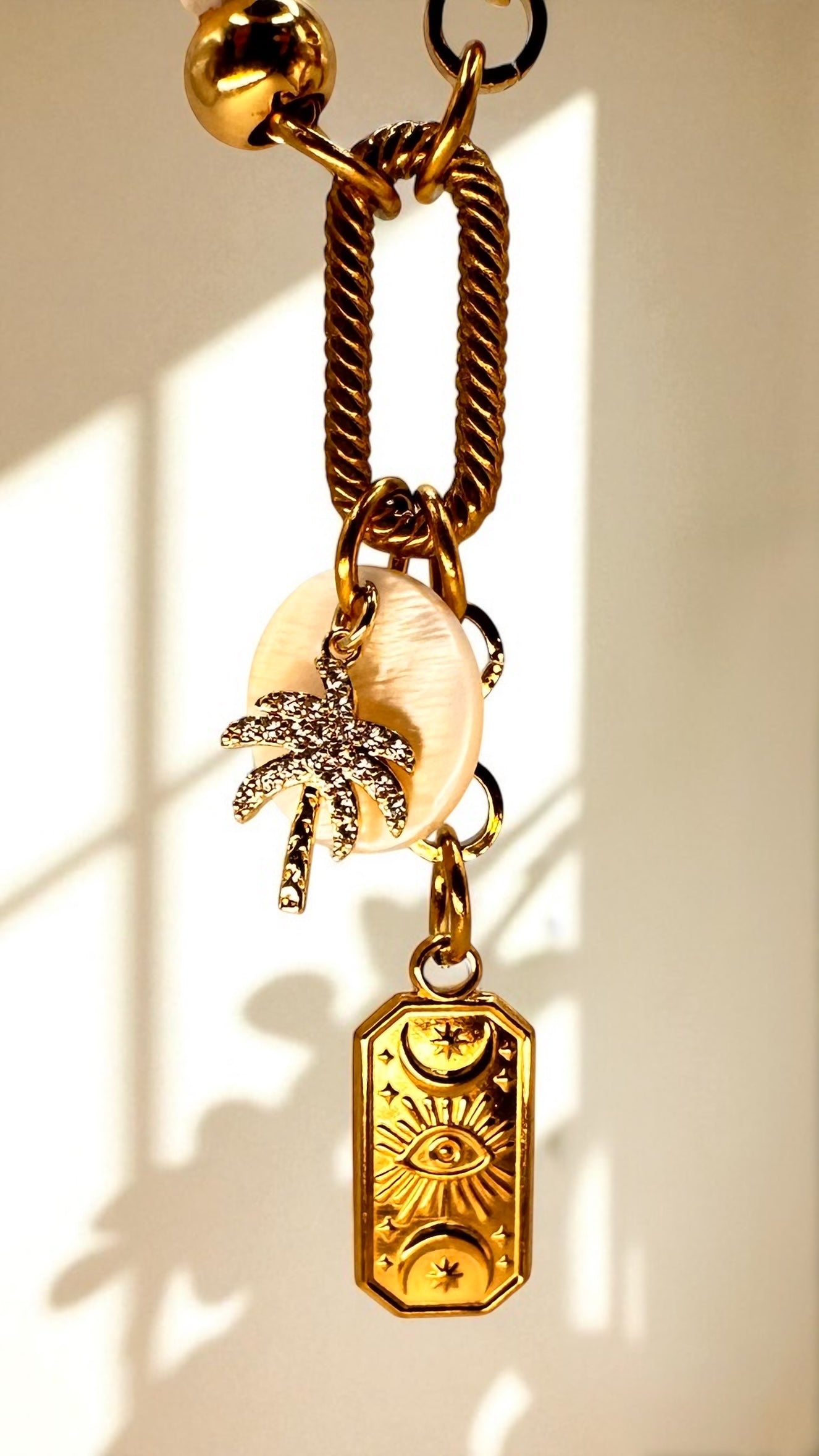 Kette Chalcedon Palm AMA